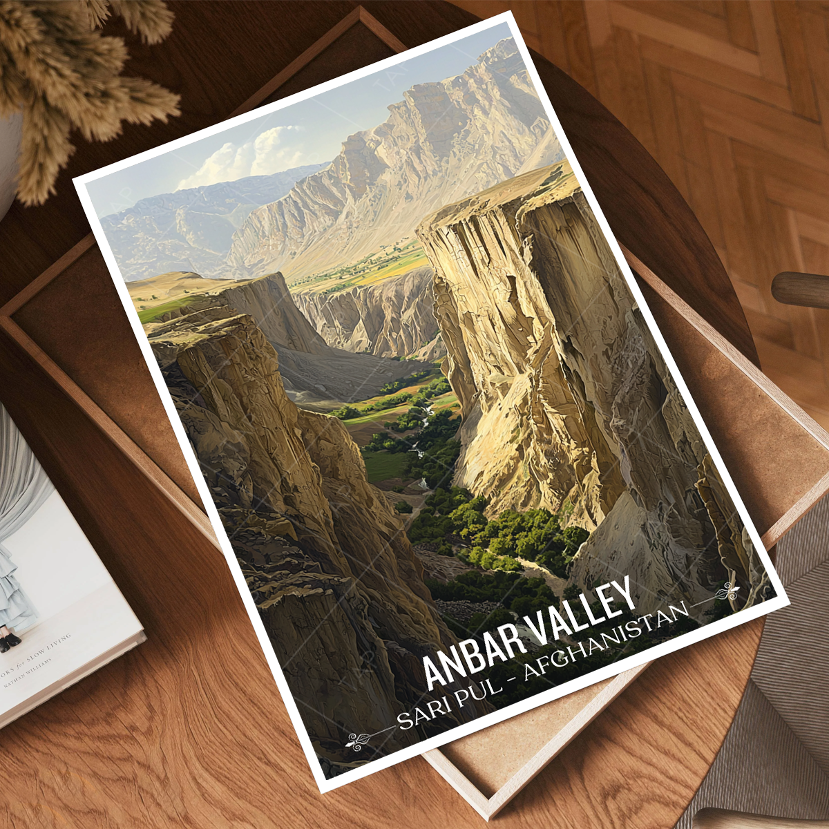 Anbar Valley - Sari Pul - Afghanistan - Travel Wall Art Print - Art Print - Travel Art Poster