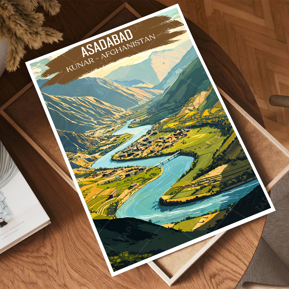 Asadabad - Kunar - Afghanistan - Travel Wall Art Print - Art Print - Travel Art Poster