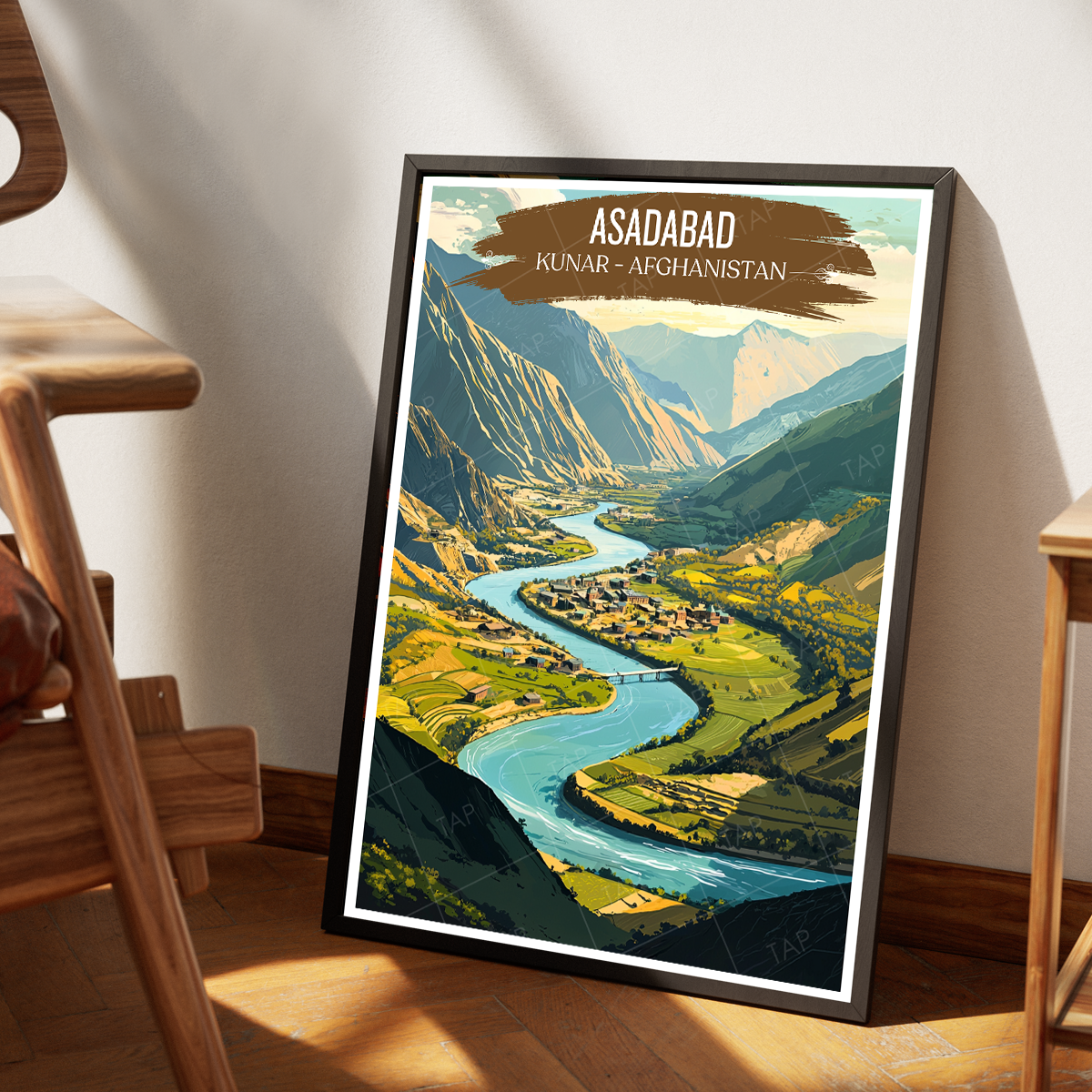 Asadabad - Kunar - Afghanistan - Travel Wall Art Print - Art Print - Travel Art Poster