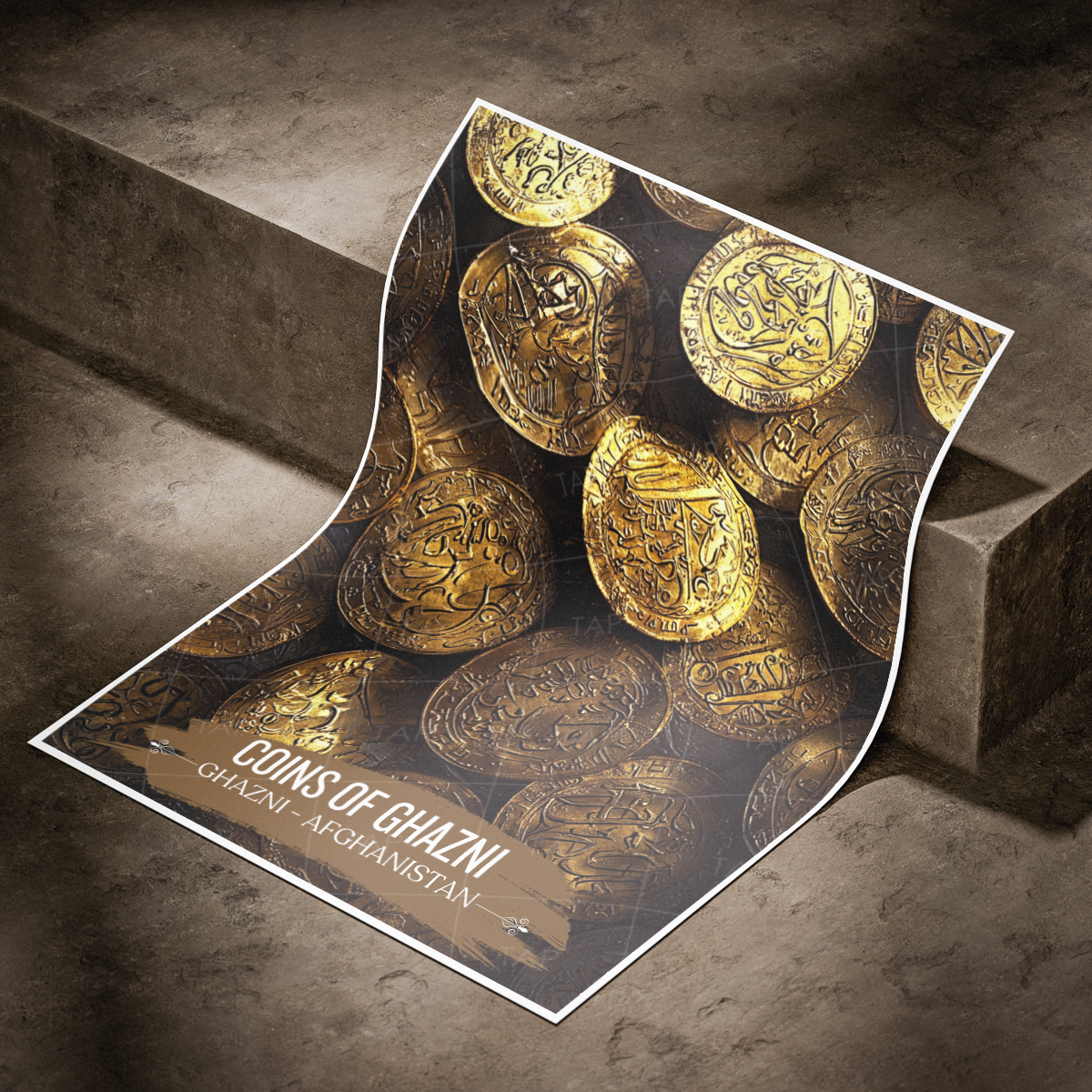 Coins of Ghazni - Afghanistan - Travel Wall Art Print - Art Print - Travel Art Poster