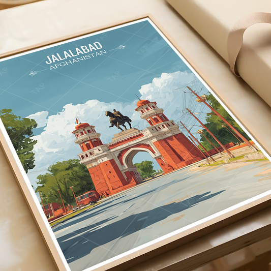 Jalalabad - Nangarhar - Afghanistan - Travel Wall Art Print - Art Print - Travel Art Poster