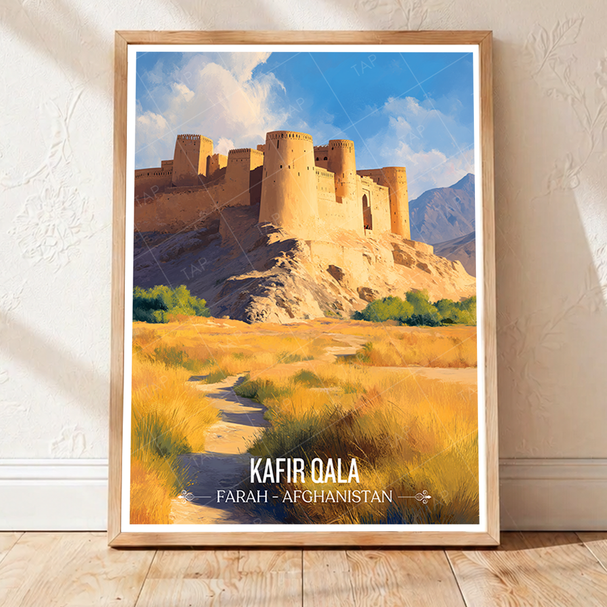 Kafir Qala - Farah - Afghanistan - Travel Wall Art Print - Art Print - Travel Art Poster