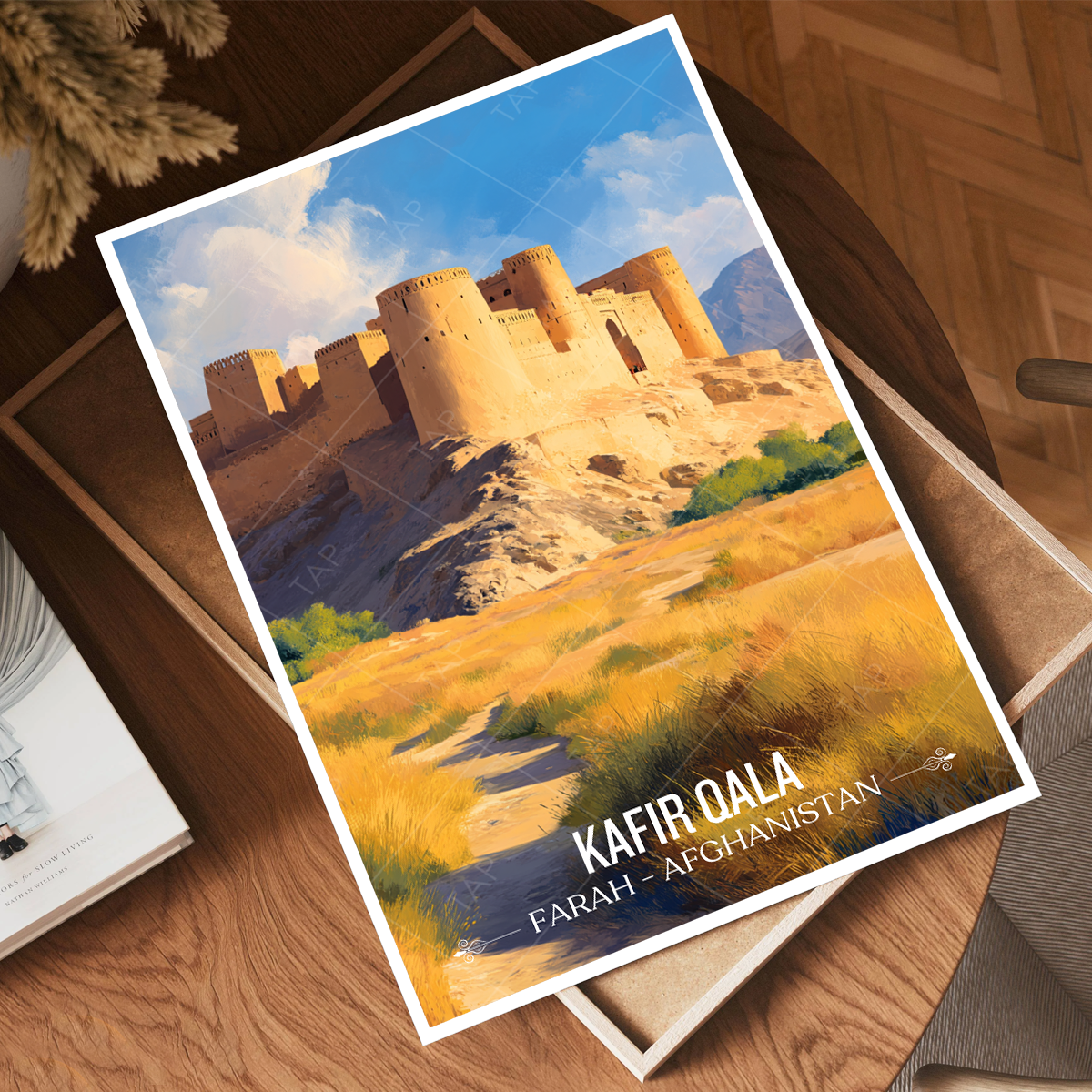 Kafir Qala - Farah - Afghanistan - Travel Wall Art Print - Art Print - Travel Art Poster