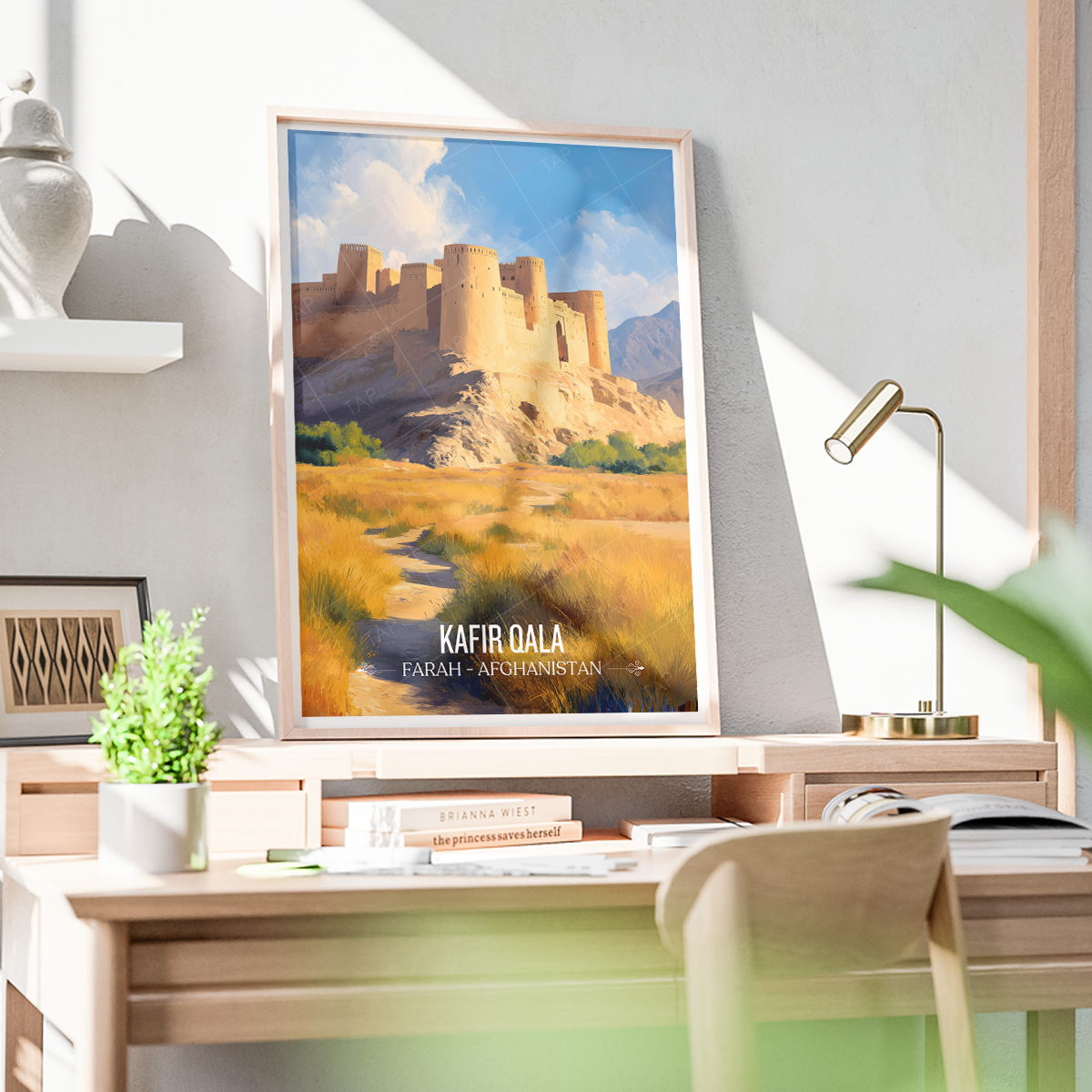 Kafir Qala - Farah - Afghanistan - Travel Wall Art Print - Art Print - Travel Art Poster