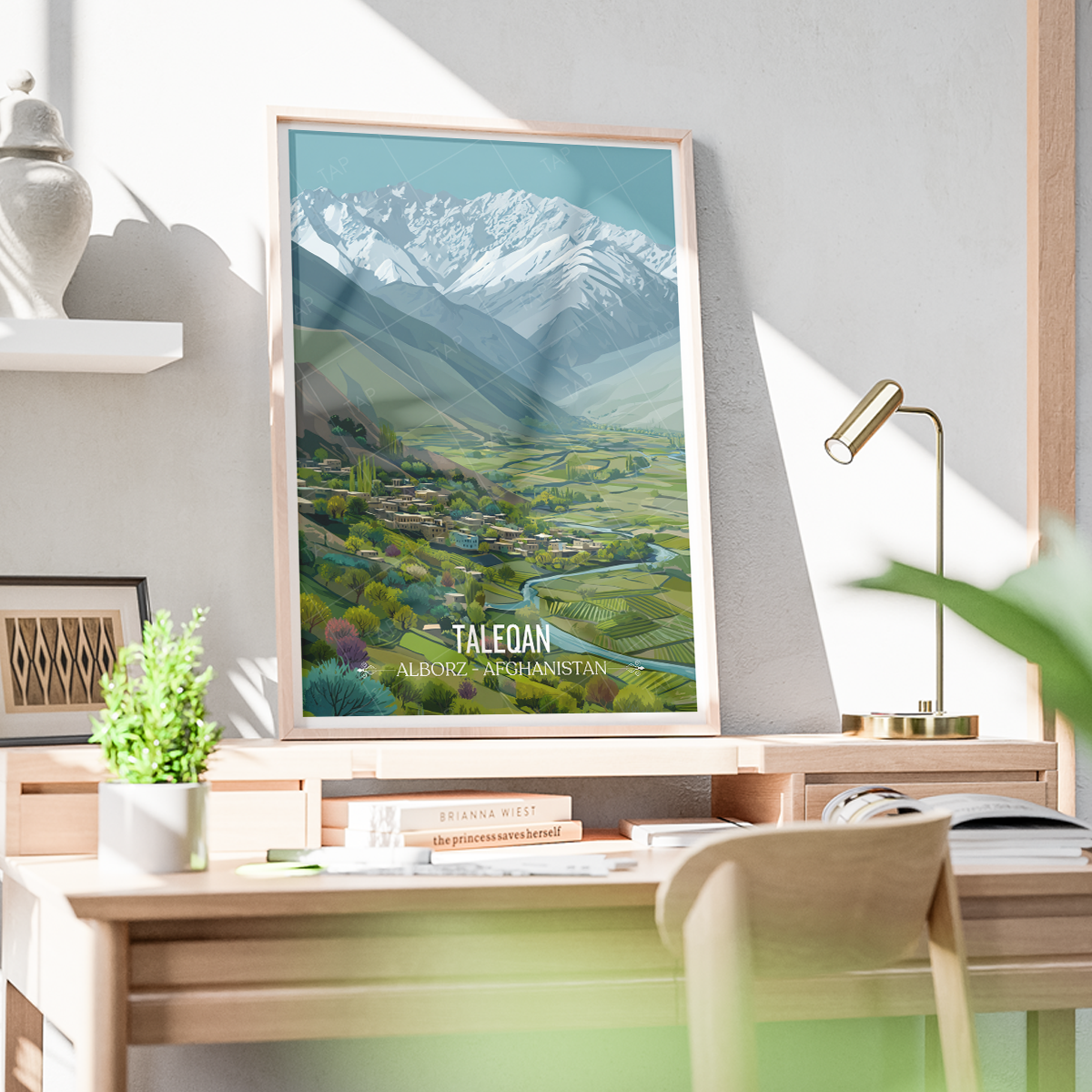 Taleqan - Alborz - Afghanistan - Travel Wall Art Print - Art Print - Travel Art Poster