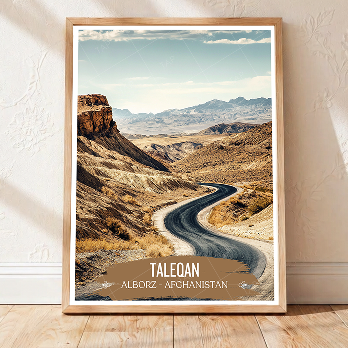 Taloqan Mountains - Alborz - Afghanistan - Travel Wall Art Print - Art Print - Travel Art Poster