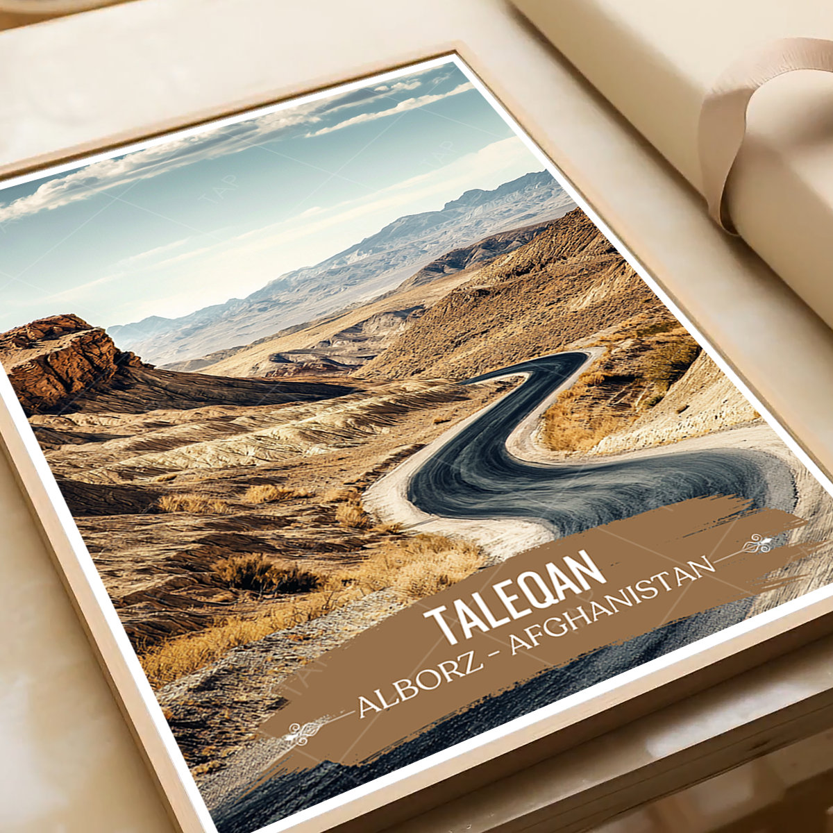 Taloqan Mountains - Alborz - Afghanistan - Travel Wall Art Print - Art Print - Travel Art Poster