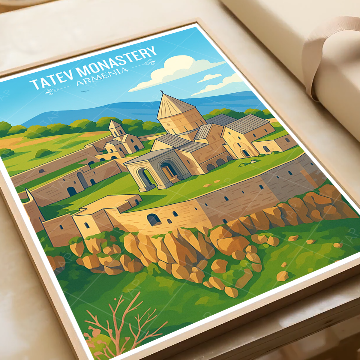 Tatev Monastery - Armenia - Travel Wall Art Print - Art Print - Travel Art Poster
