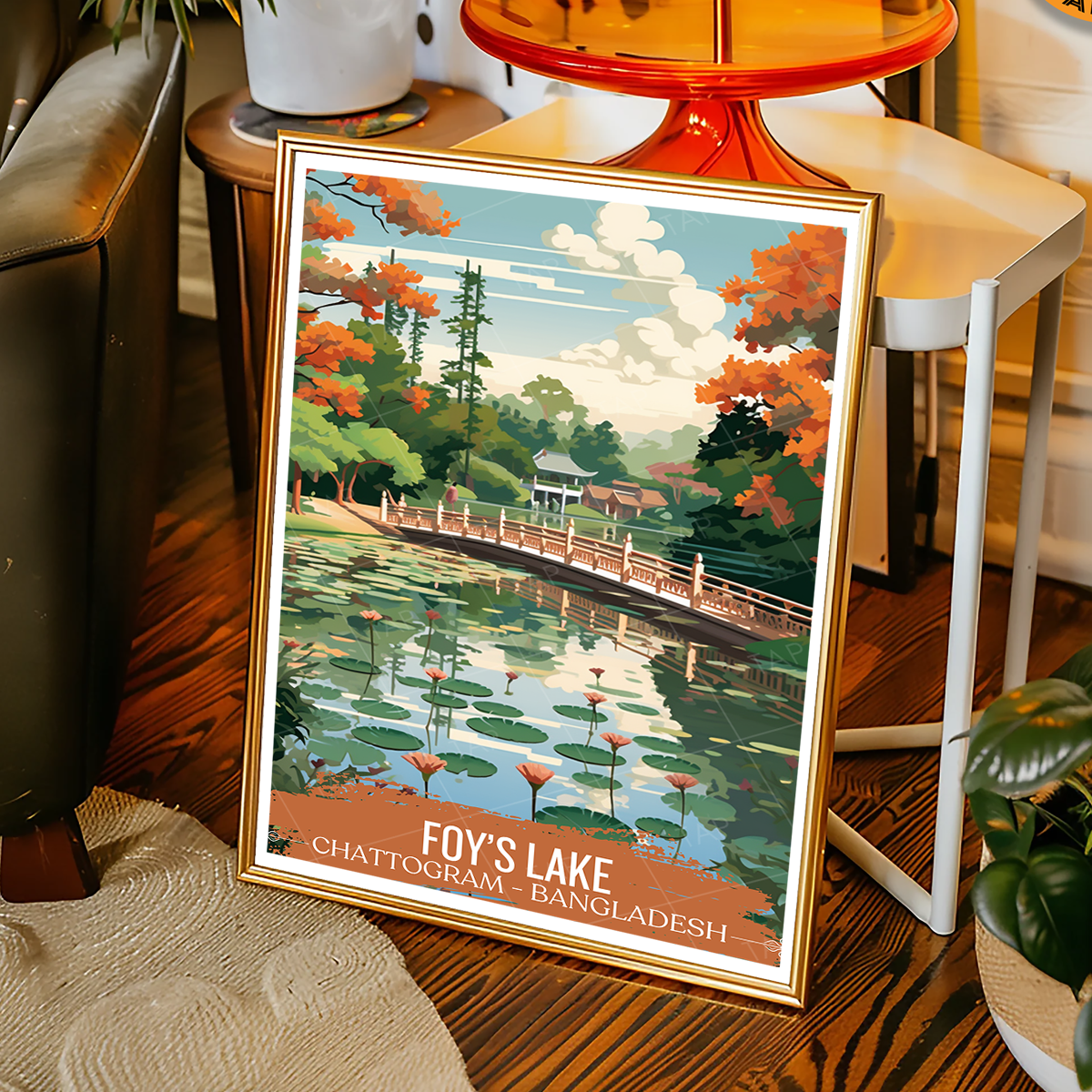 Foy's Lake - Chattogram - Bangladesh - Travel Wall Art Print - Art Print - Travel Art Poster