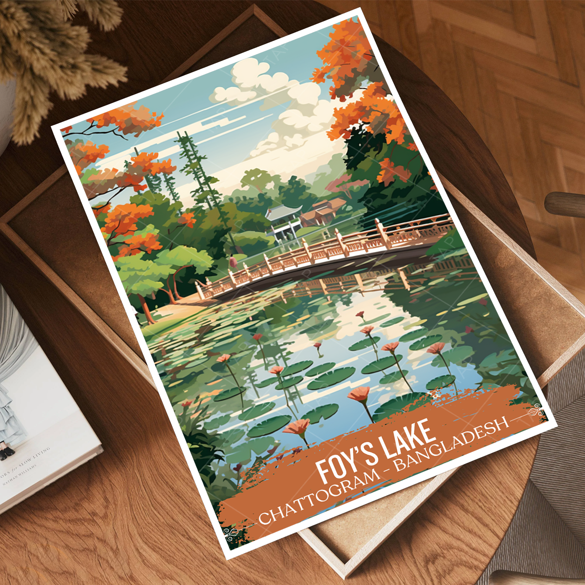 Foy's Lake - Chattogram - Bangladesh - Travel Wall Art Print - Art Print - Travel Art Poster