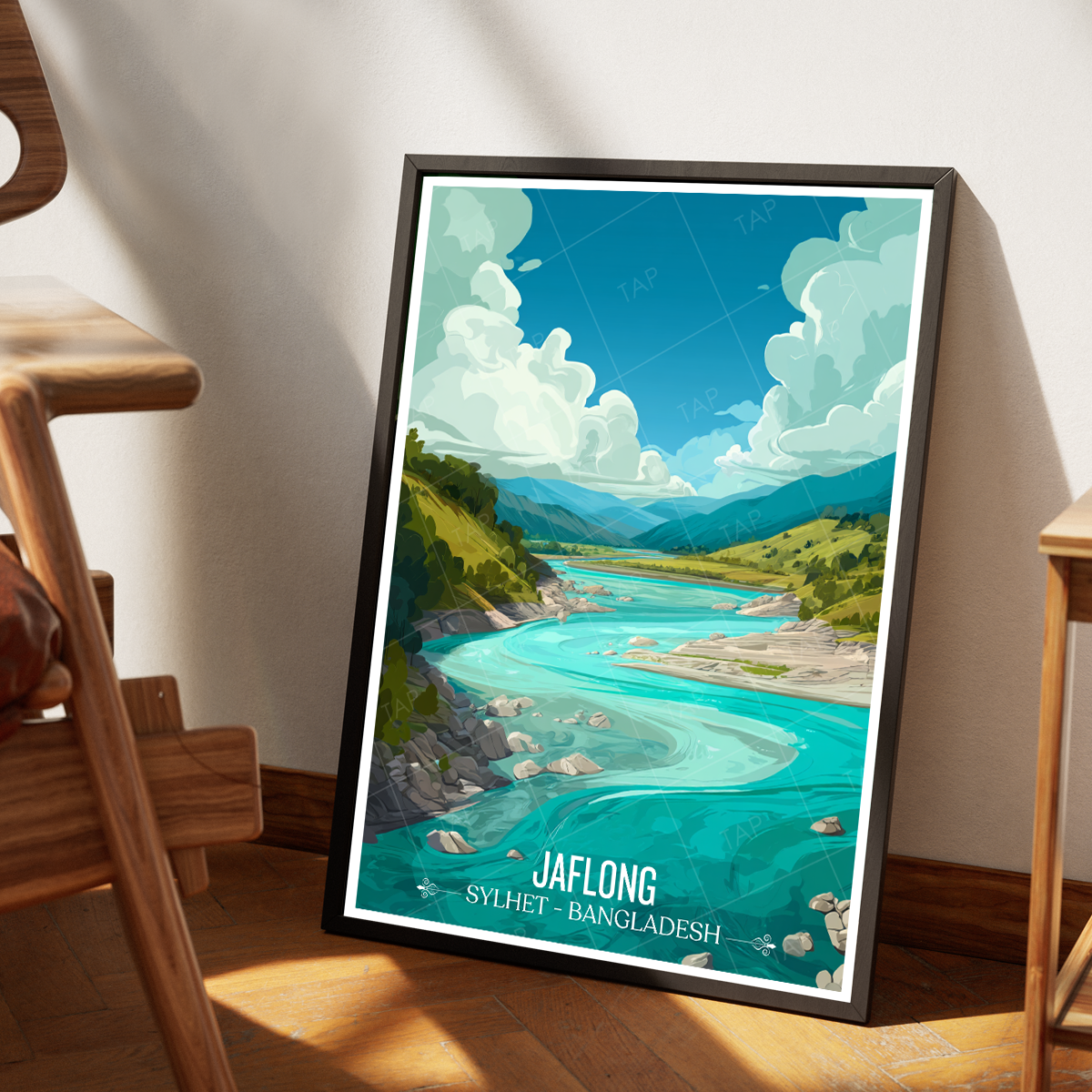 Jaflong - Sylhet - Bangladesh - Travel Wall Art Print - Art Print - Travel Art Poster