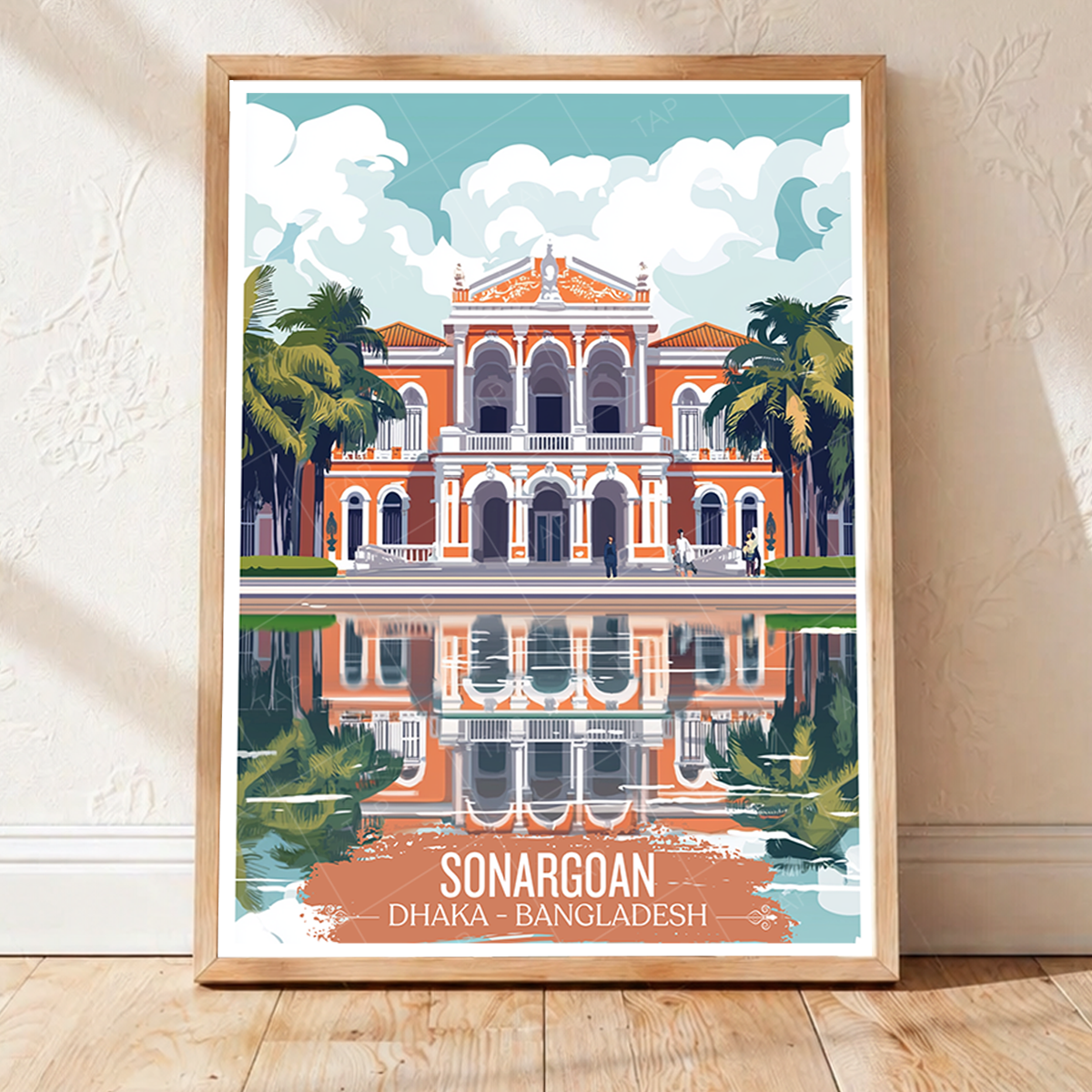 Sonargoan - Dhaka - Bangladesh - Travel Wall Art Print - Art Print - Travel Art Poster