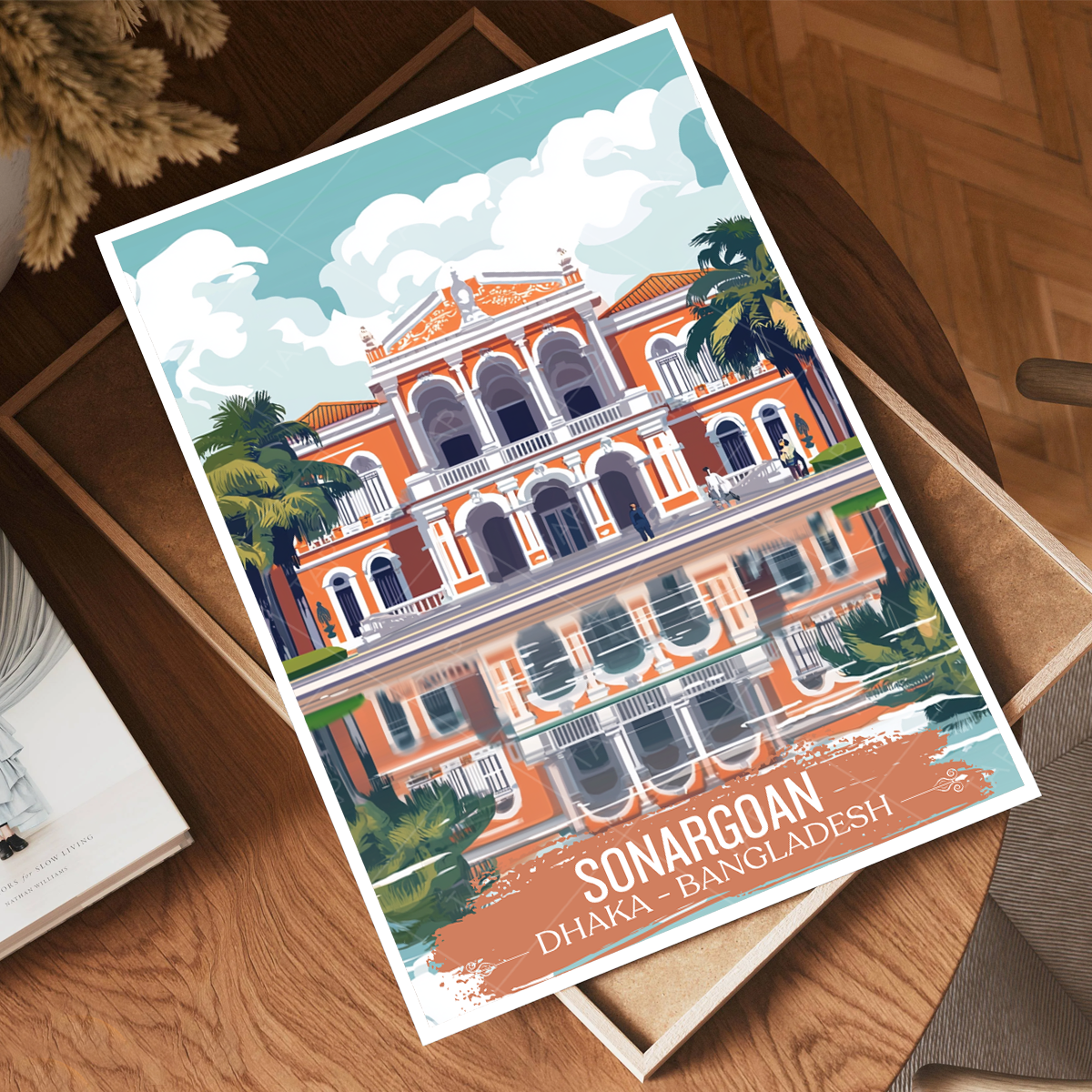 Sonargoan - Dhaka - Bangladesh - Travel Wall Art Print - Art Print - Travel Art Poster