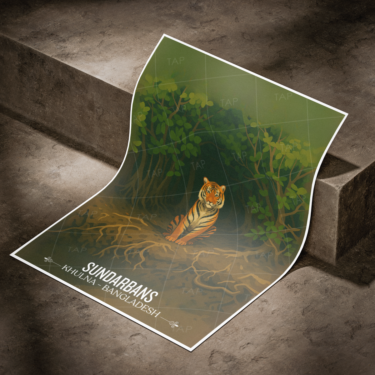 Sundarbans Forest - Khulna - Bangladesh - Travel Wall Art Print - Art Print - Travel Art Poster