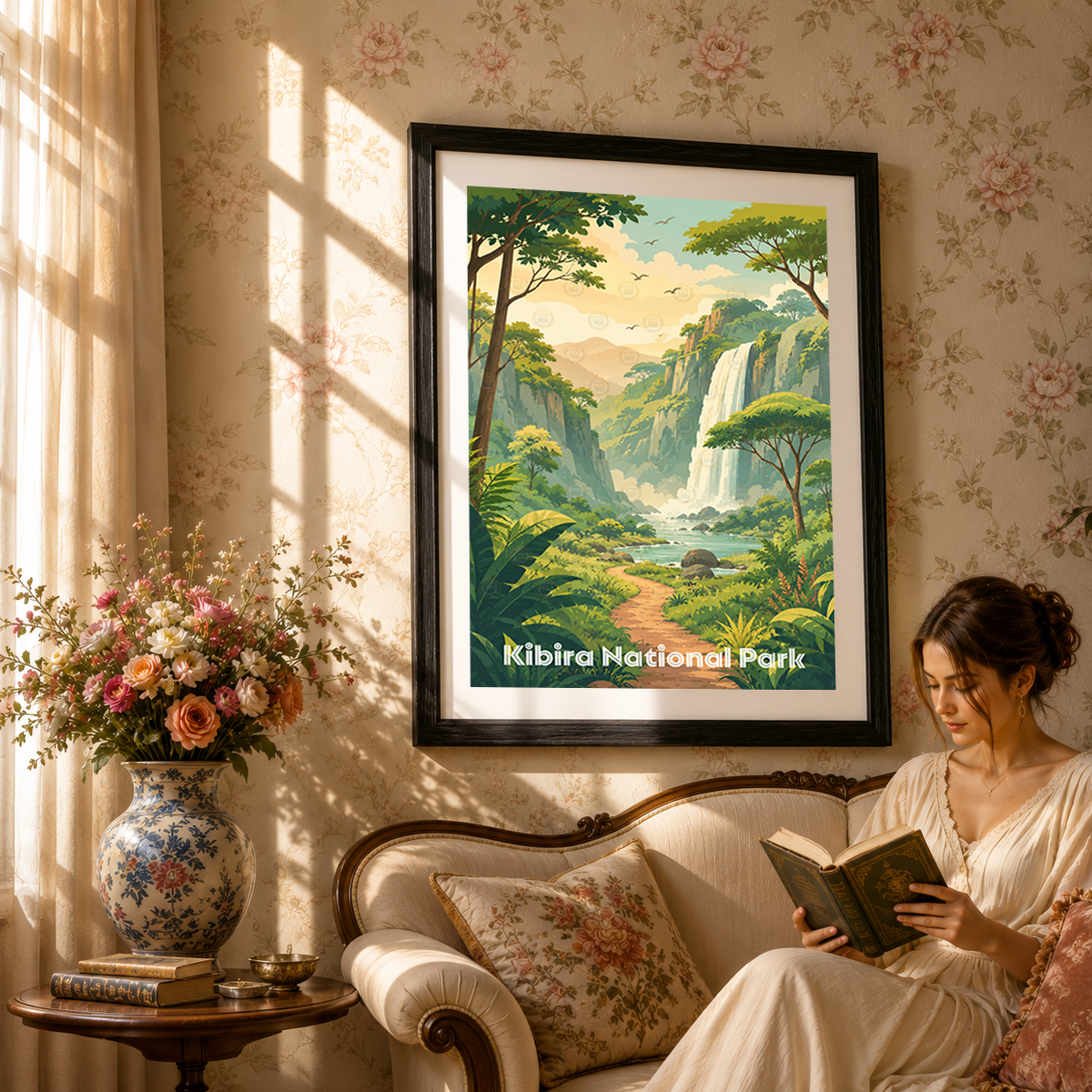 Kibira National Park - Burundi - Travel Art Print Wall Deco Poster - Travel Art Poster Print
