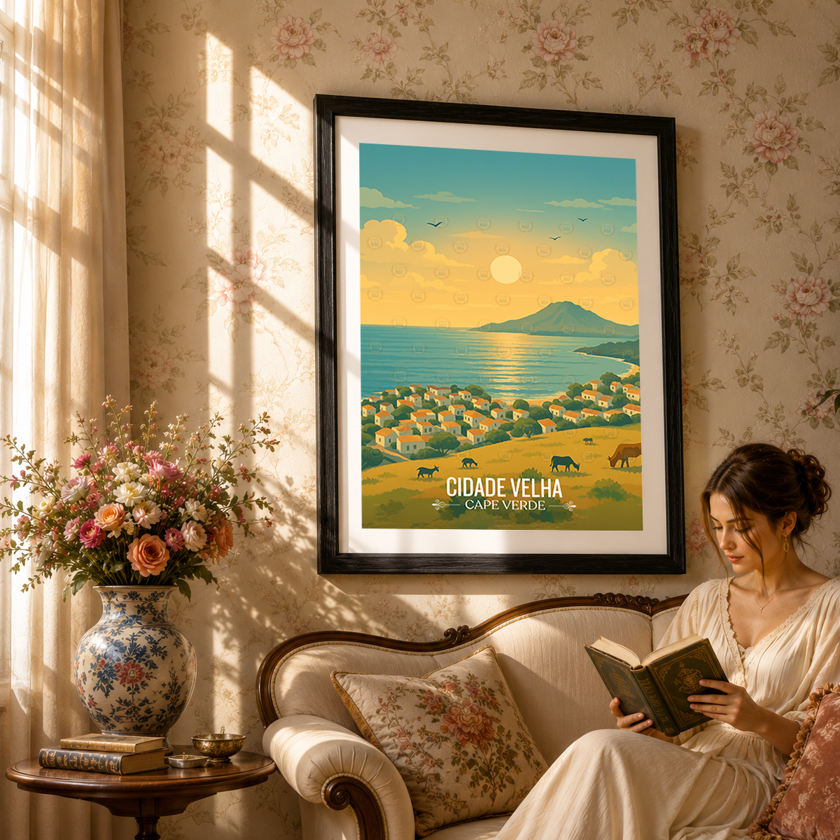 Cidade Velha - Cape Verde - Travel Art Print Wall Deco Poster