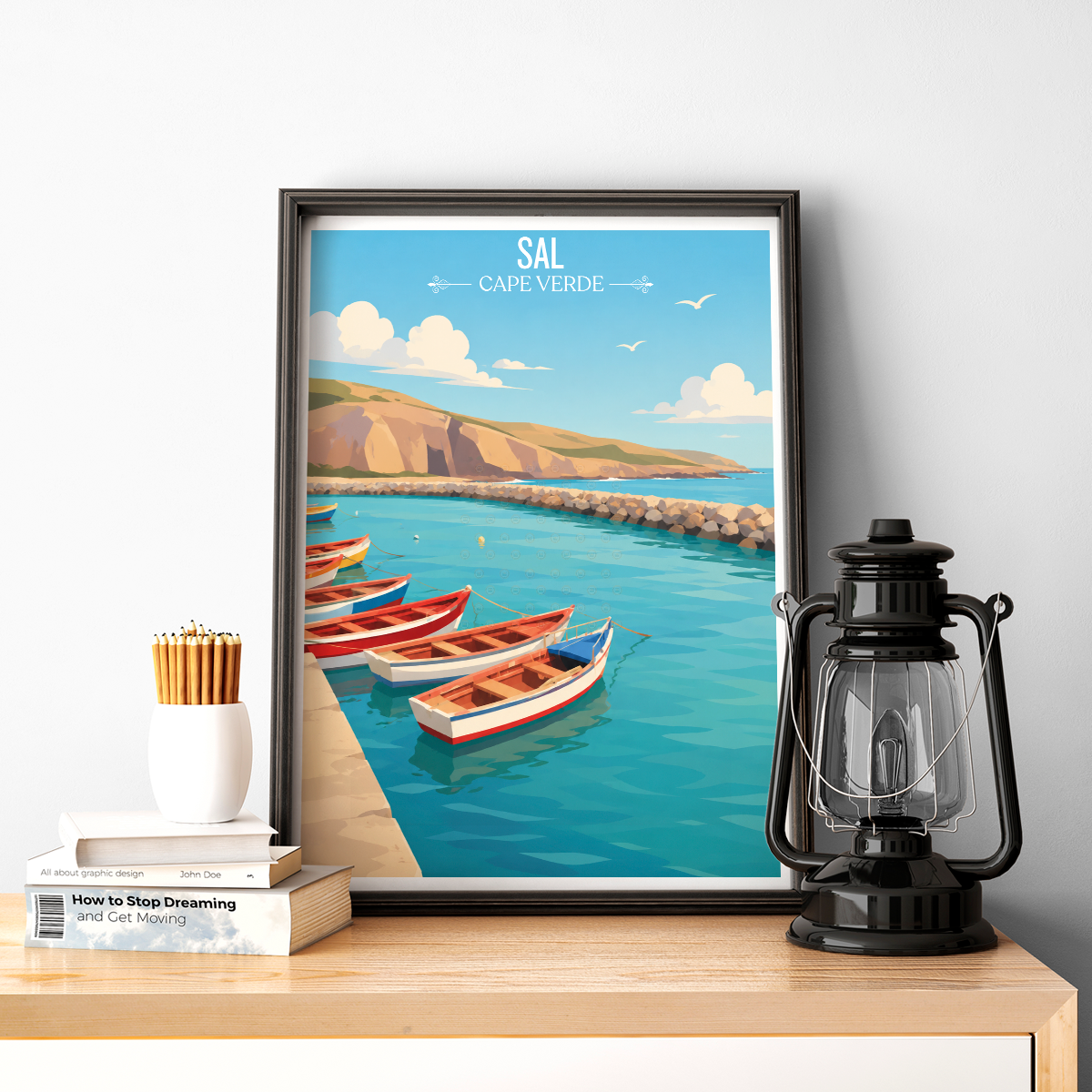 Sal - Cape Verde - Travel Art Print Wall Deco Poster