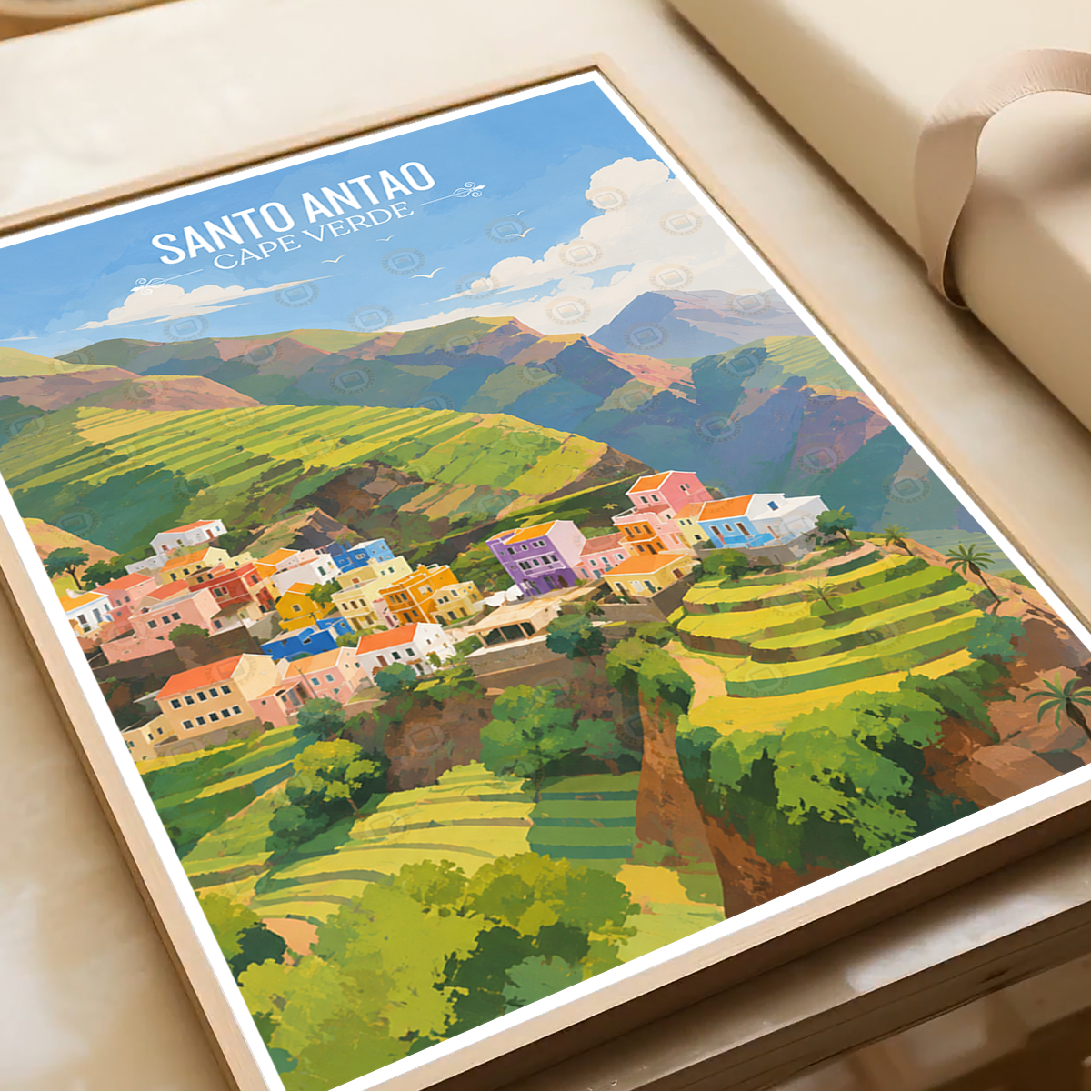 Santo Antao - Cape Verde - Travel Art Print Wall Deco Poster