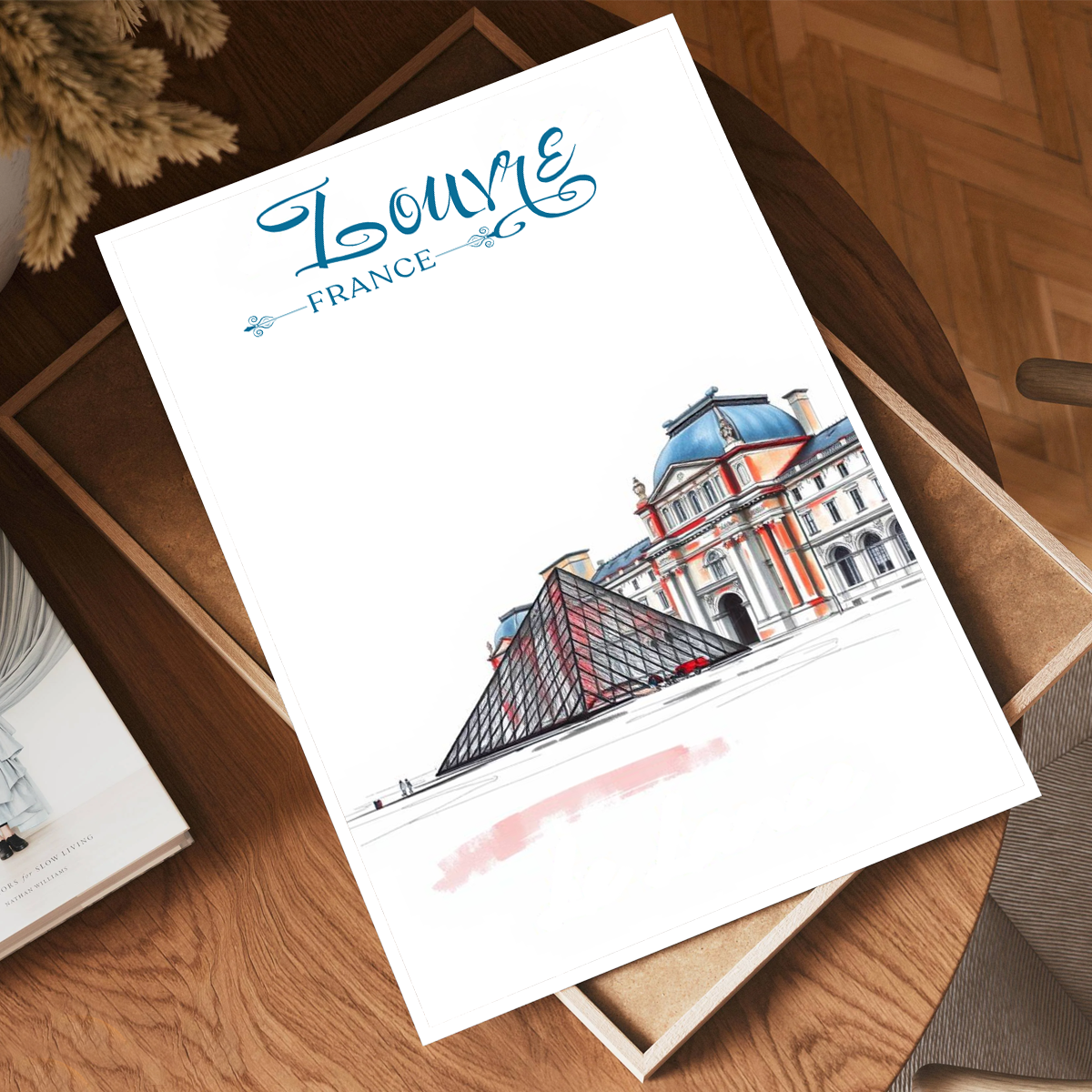 Musée Napoléon - France - Travel Art Wall Deco Poster - Art Print - Travel Art Poster