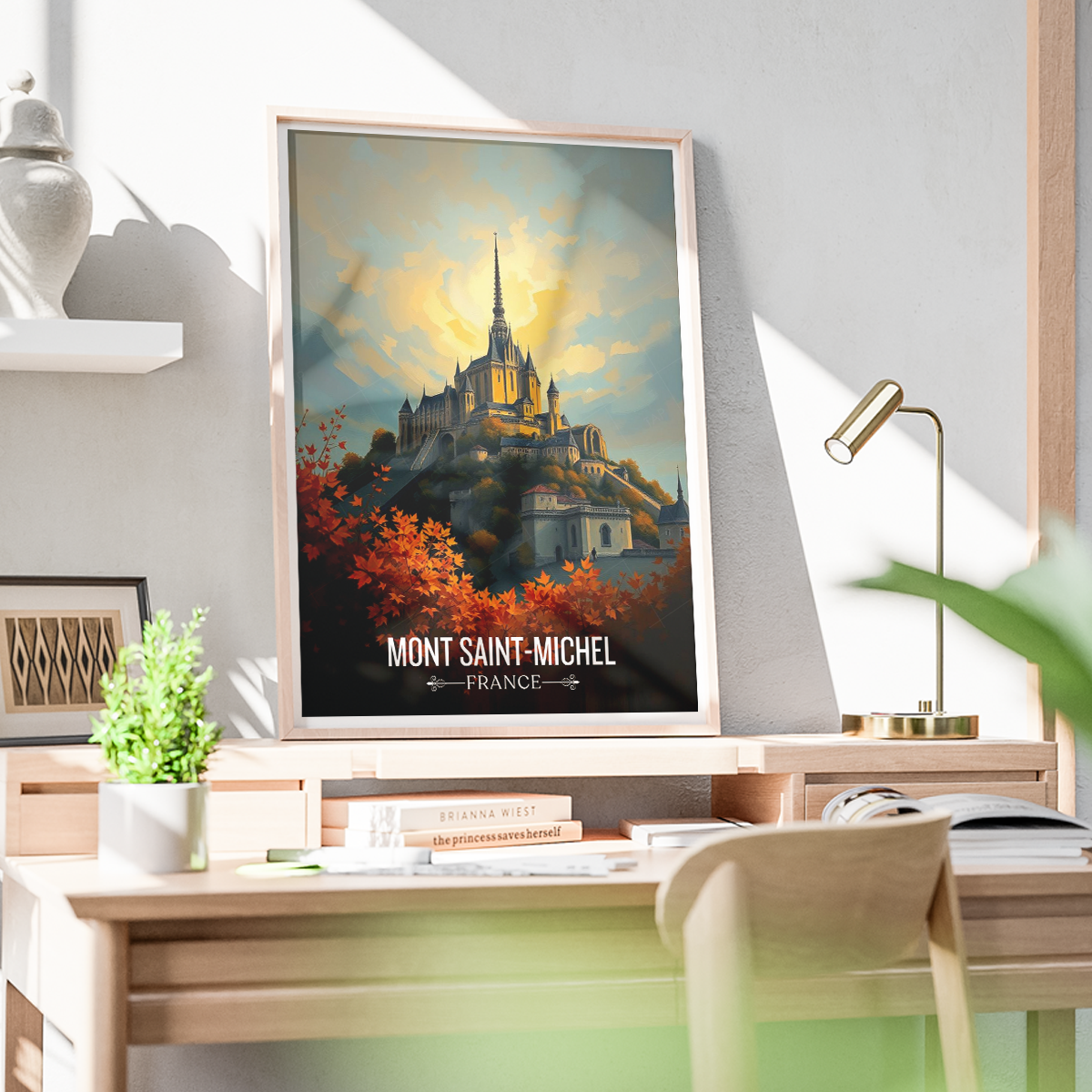 Bastille of the Seas - France - Travel Art Wall Deco Poster - Art Print - Travel Art Poster