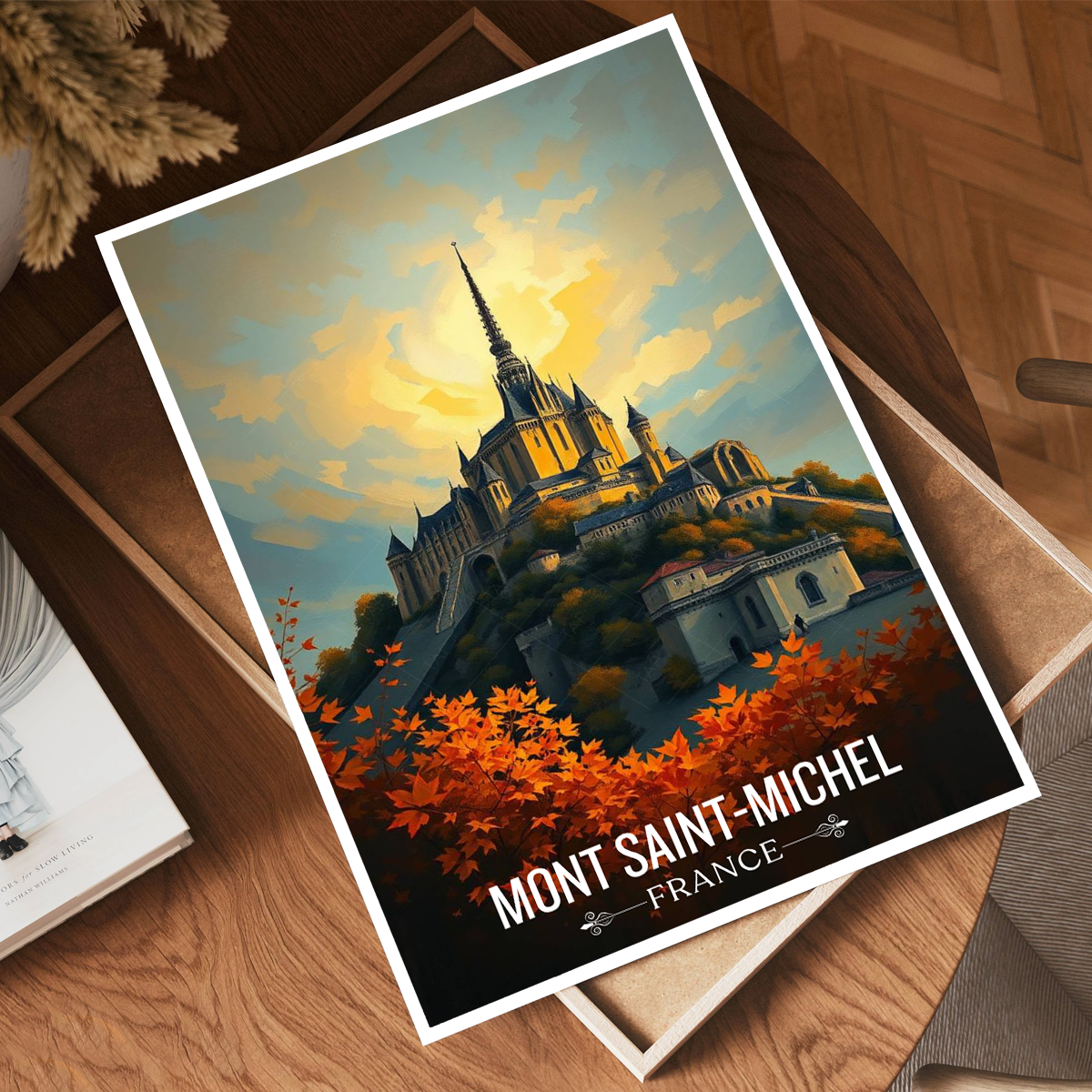 Bastille of the Seas - France - Travel Art Wall Deco Poster - Art Print - Travel Art Poster