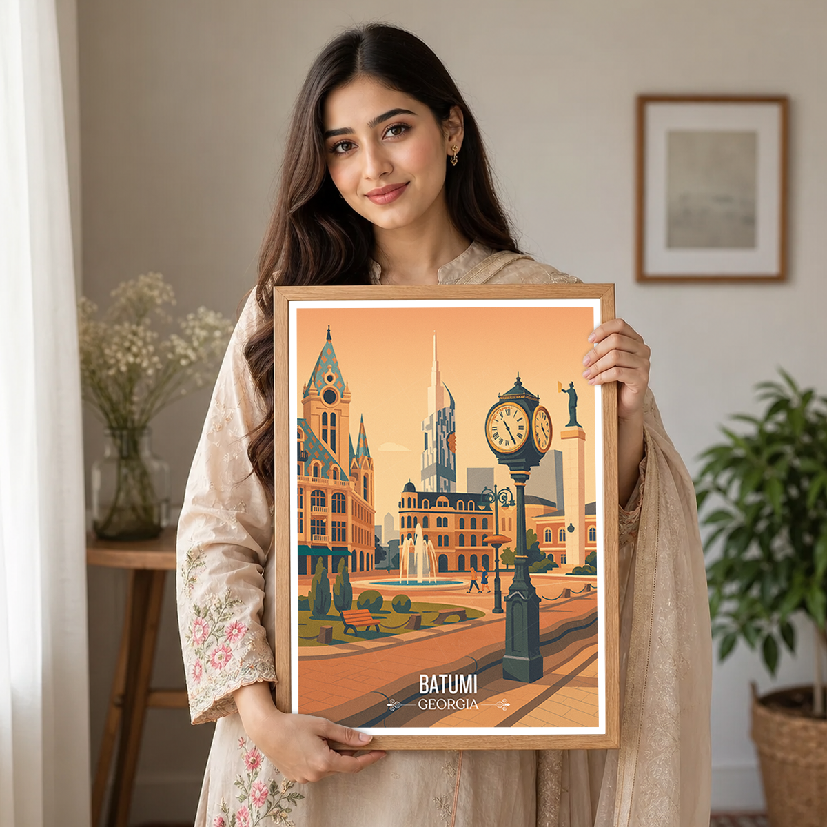 Batumi - Georgia - Travel Wall Art Print - Art Print - Travel Art Poster