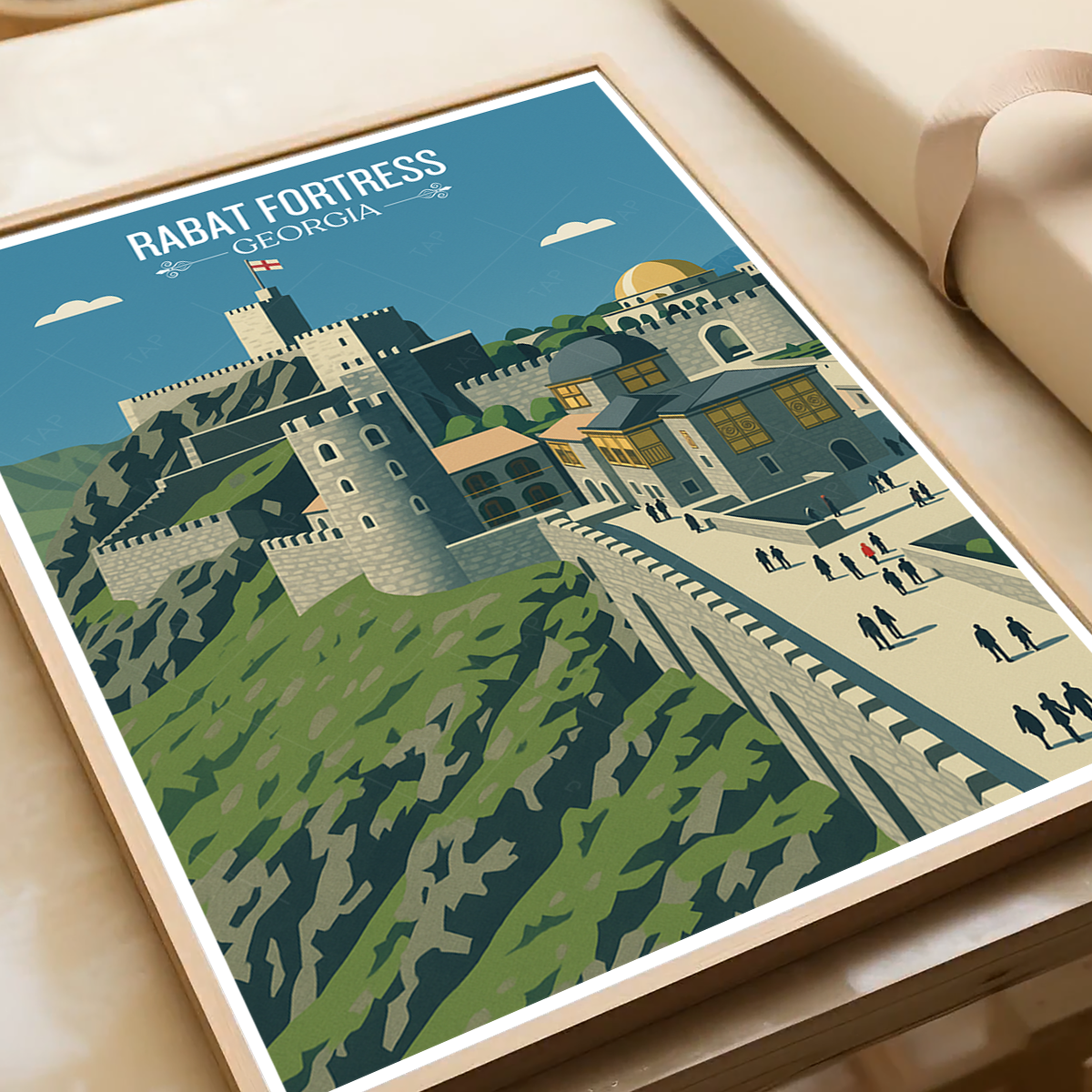 Rabat Fortress – Georgia - Travel Wall Art Print - Art Print - Travel Art Poster