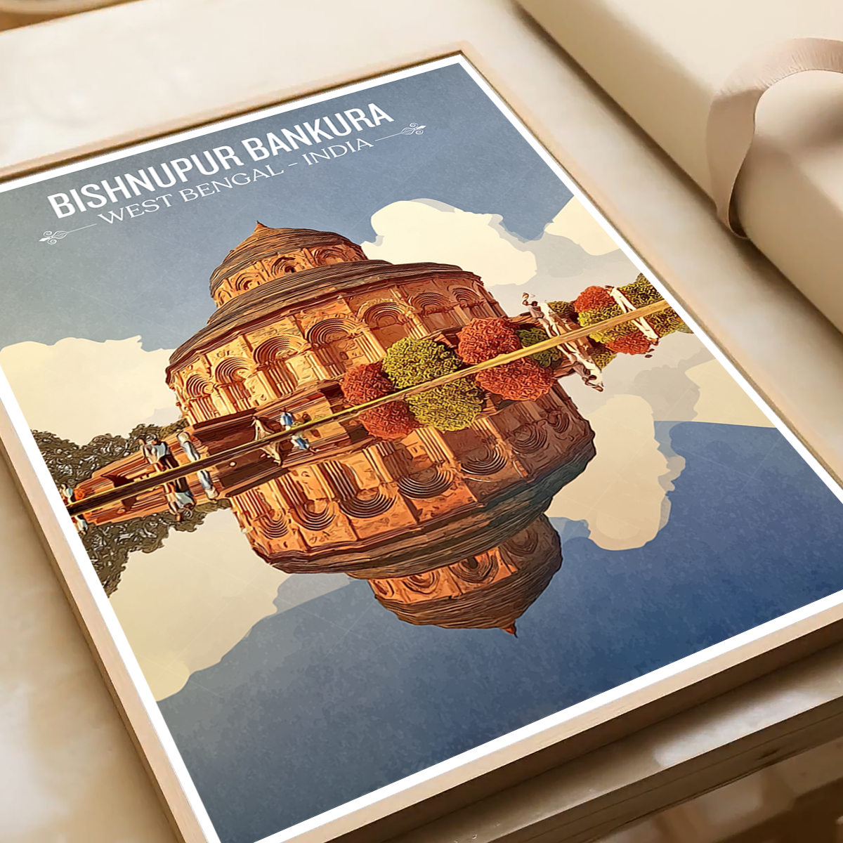Bishnupur Bankura - West Bengal - India - Travel Wall Art Print - Art Print - Travel Art Poster