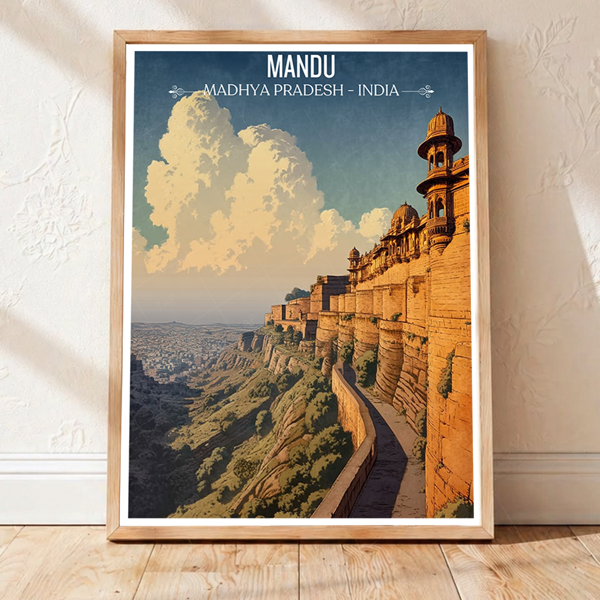 Mandu - Madhya Pradesh - India - Travel Wall Art Print Poster - Art Print - Travel Art Poster