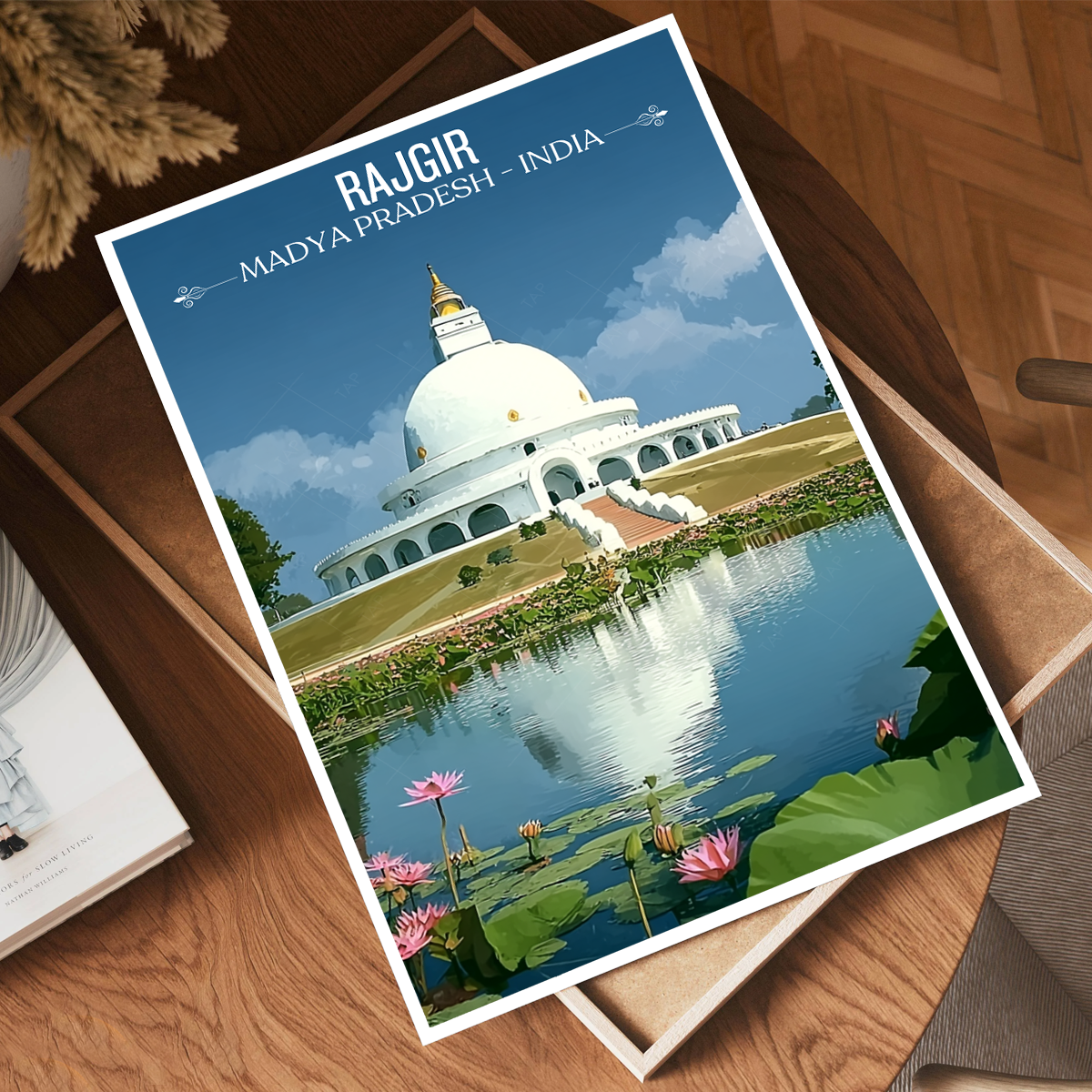 Rajgir - Madya Pradesh - India - Travel Wall Art Print Poster - Art Print - Travel Art Poster