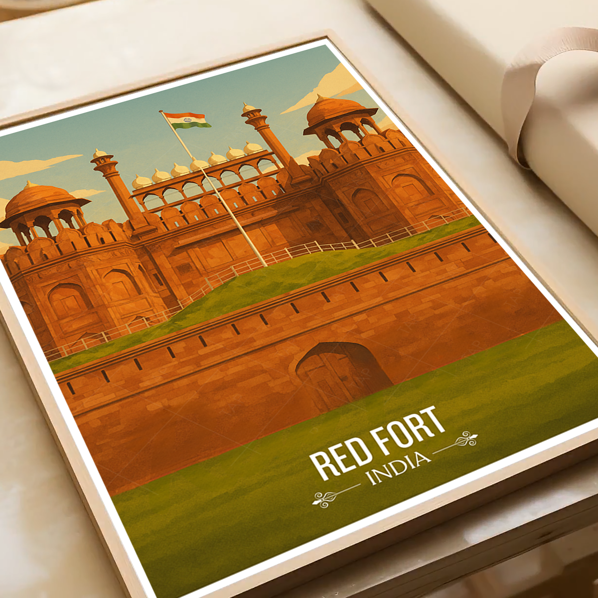 Sanchi - Madya Pradesh - India - Travel Wall Art Print Poster - Art Print - Travel Art Poster