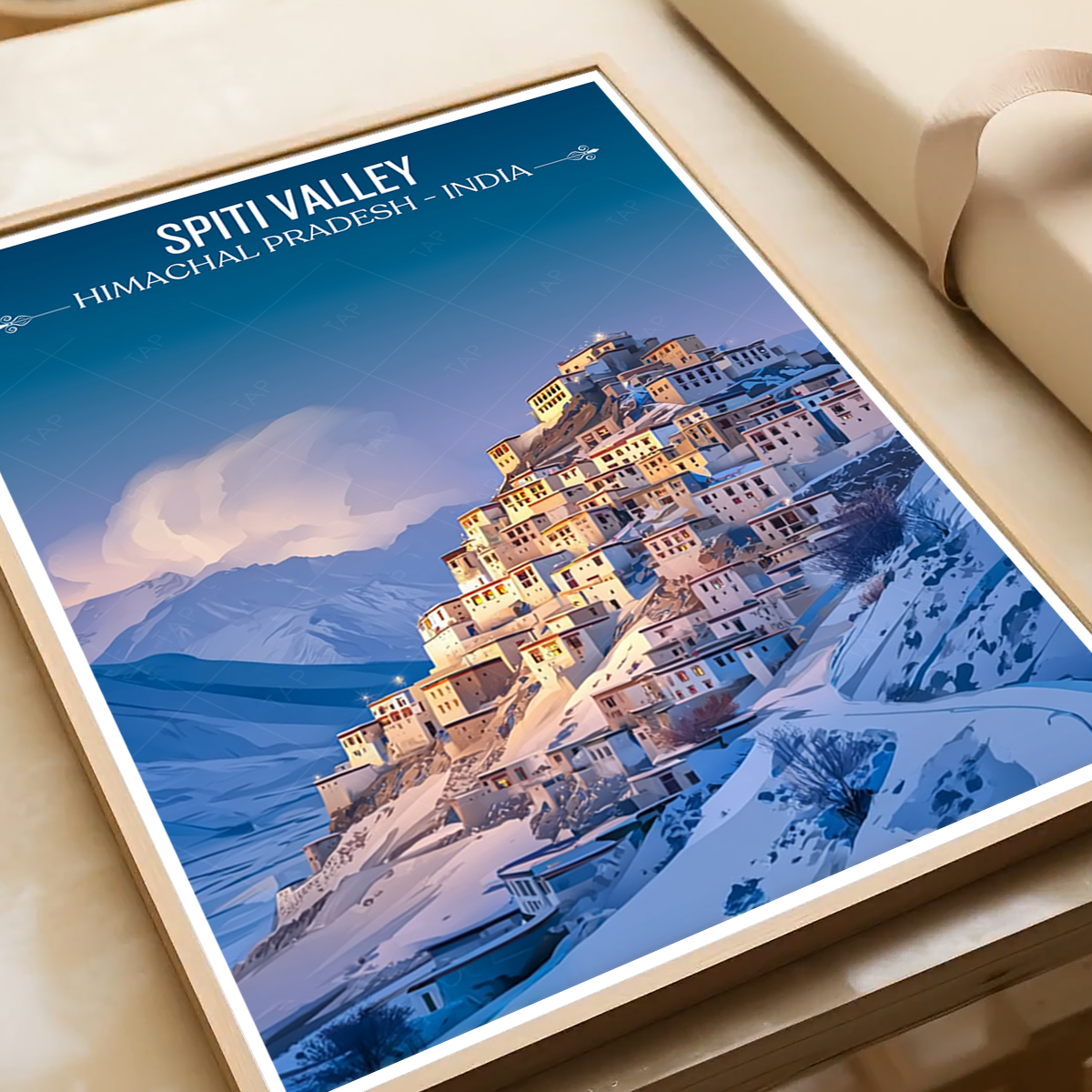 Spirit Valley - Madurai - India - Travel Wall Art Print Poster - Art Print - Travel Art Poster