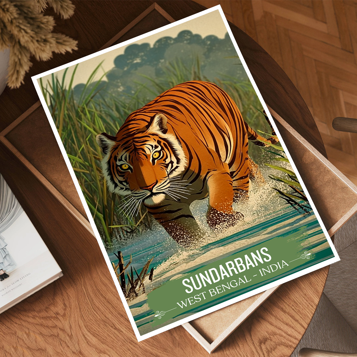 Sundarbans - West Bengal - India - Travel Wall Art Print Poster - Art Print - Travel Art Poster