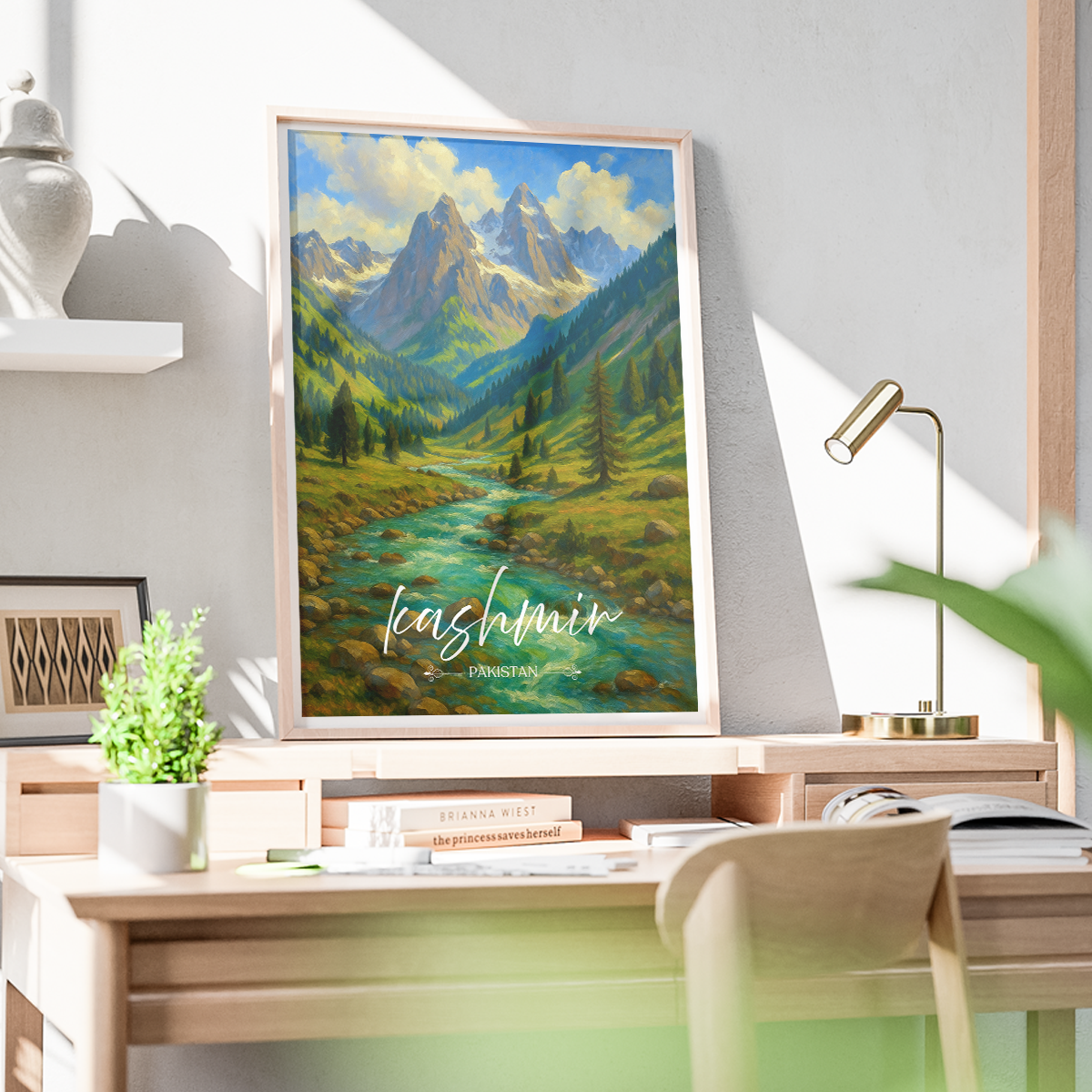 Kashmir - Pakistan - Northern Area - Travel Wall Art Print - - Travel Art Poster