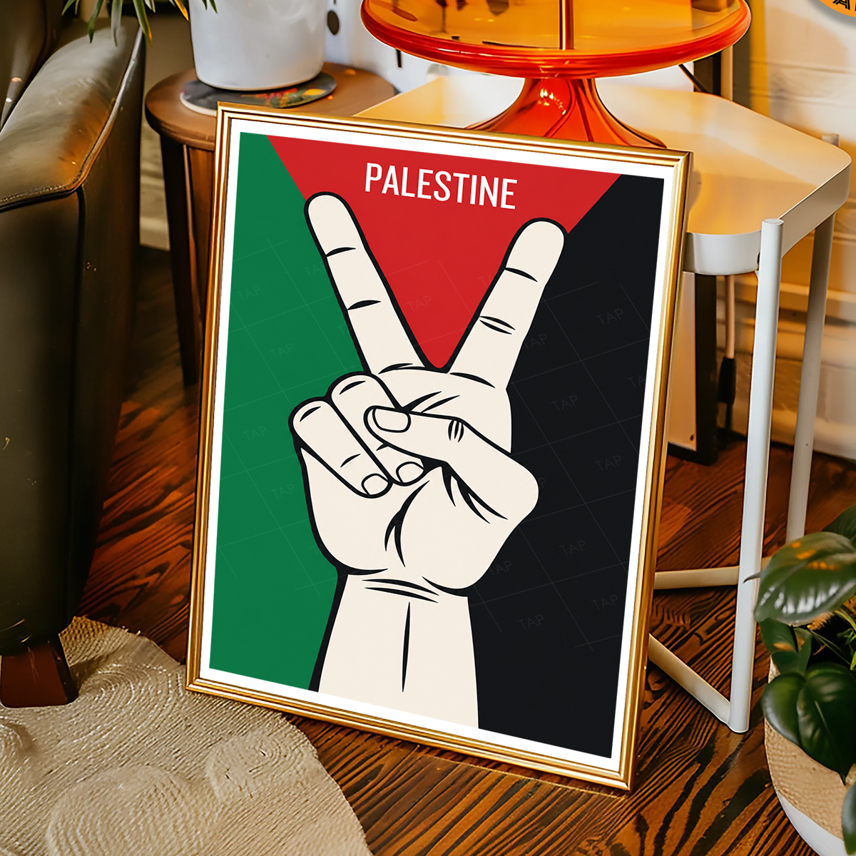 Palestine - Travel Wall Art Deco Poster Print - Art Print - Travel Art Poster