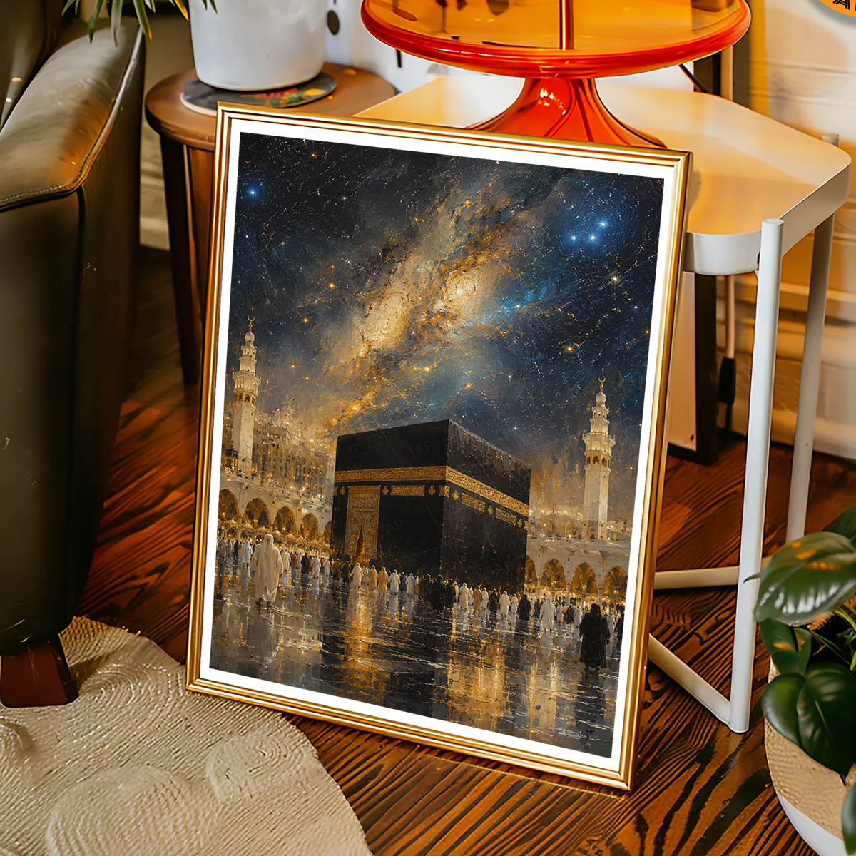 Makkah - Saudi Arabia - Travel Wall Art Deco Poster Print - Art Print - Travel Art Poster