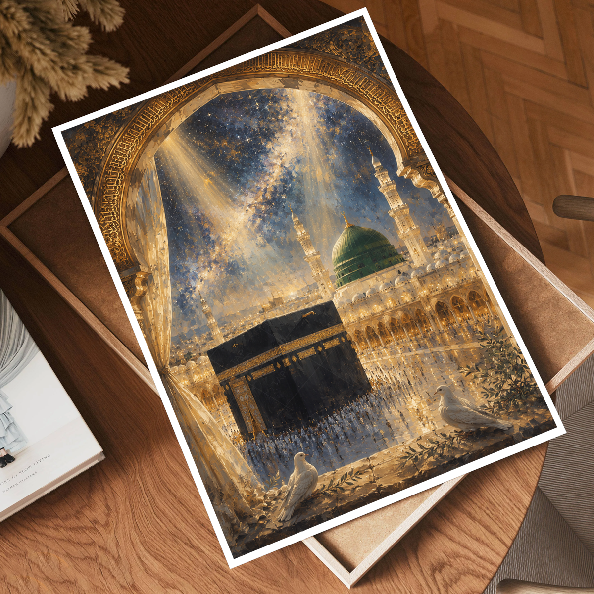 Makkah - Saudi Arabia - Travel Wall Art Deco Poster Print - Art Print - Travel Art Poster