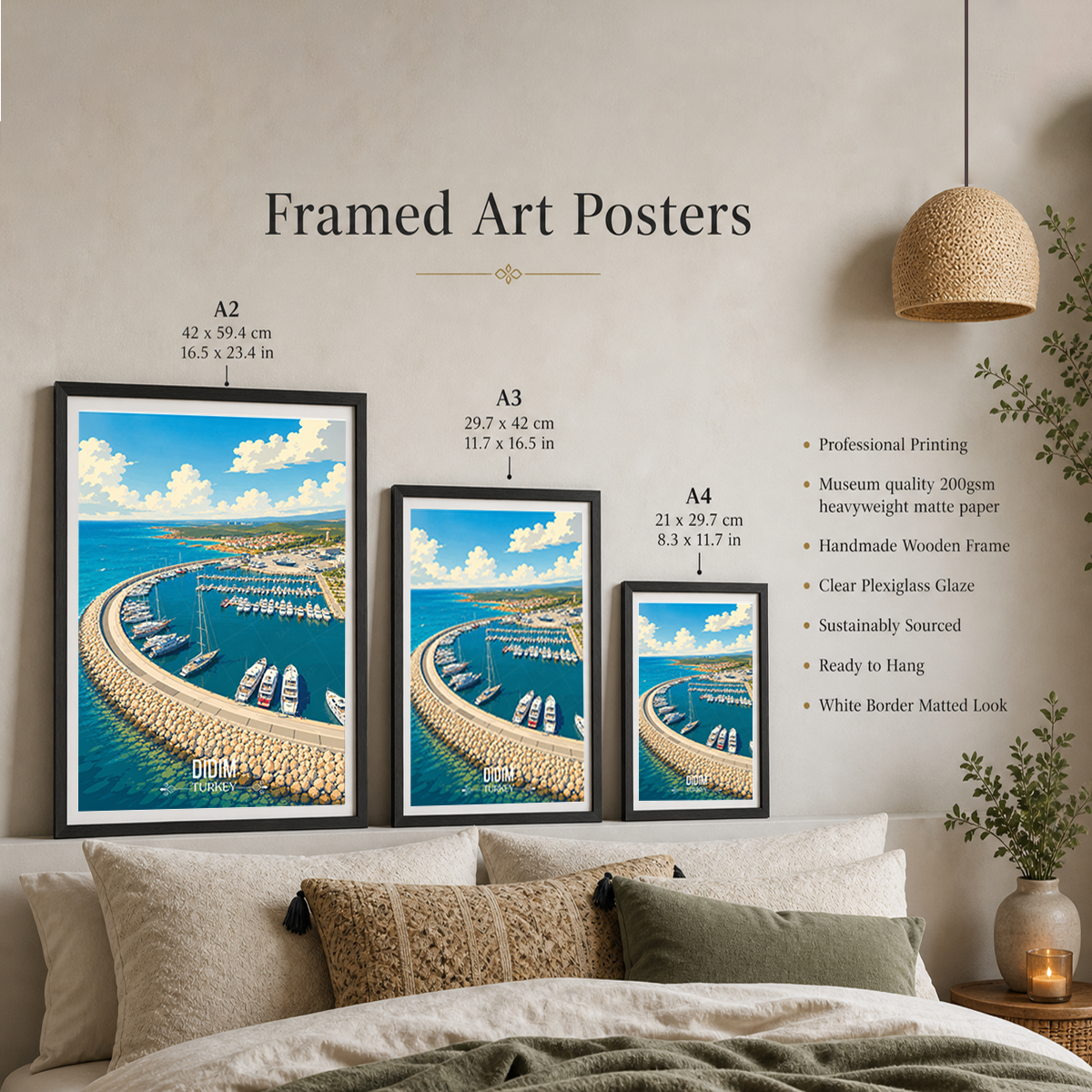 Didim - Turkey - Vintage Travel Wall Art Poster Print - Art Print - Travel Art Poster