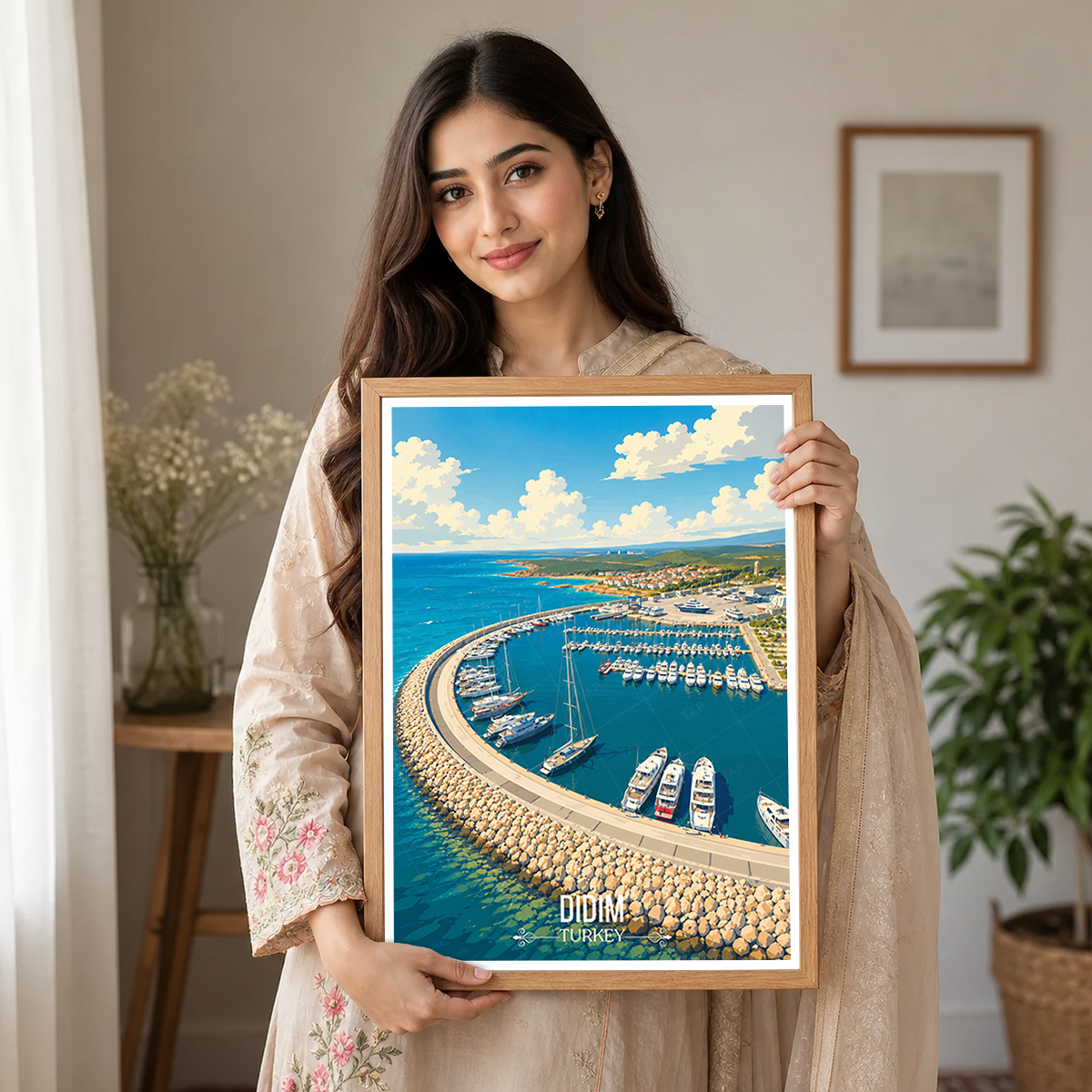 Didim - Turkey - Vintage Travel Wall Art Poster Print - Art Print - Travel Art Poster