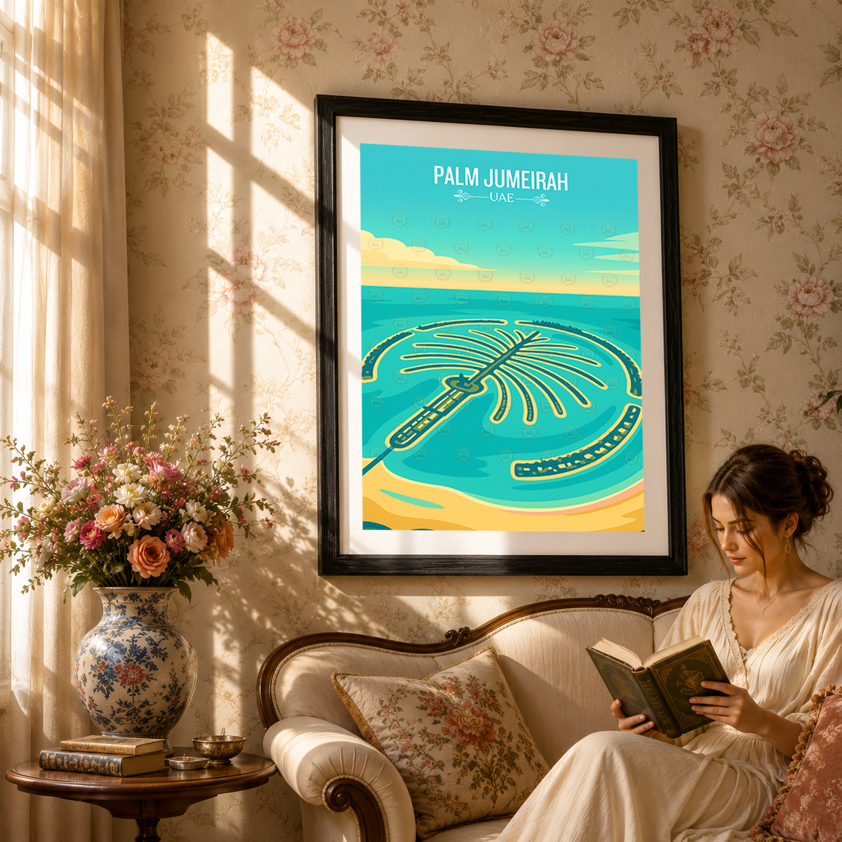 Atlantis, Palm Jumeirah - UAE - Travel Art Print Wall Deco Poster