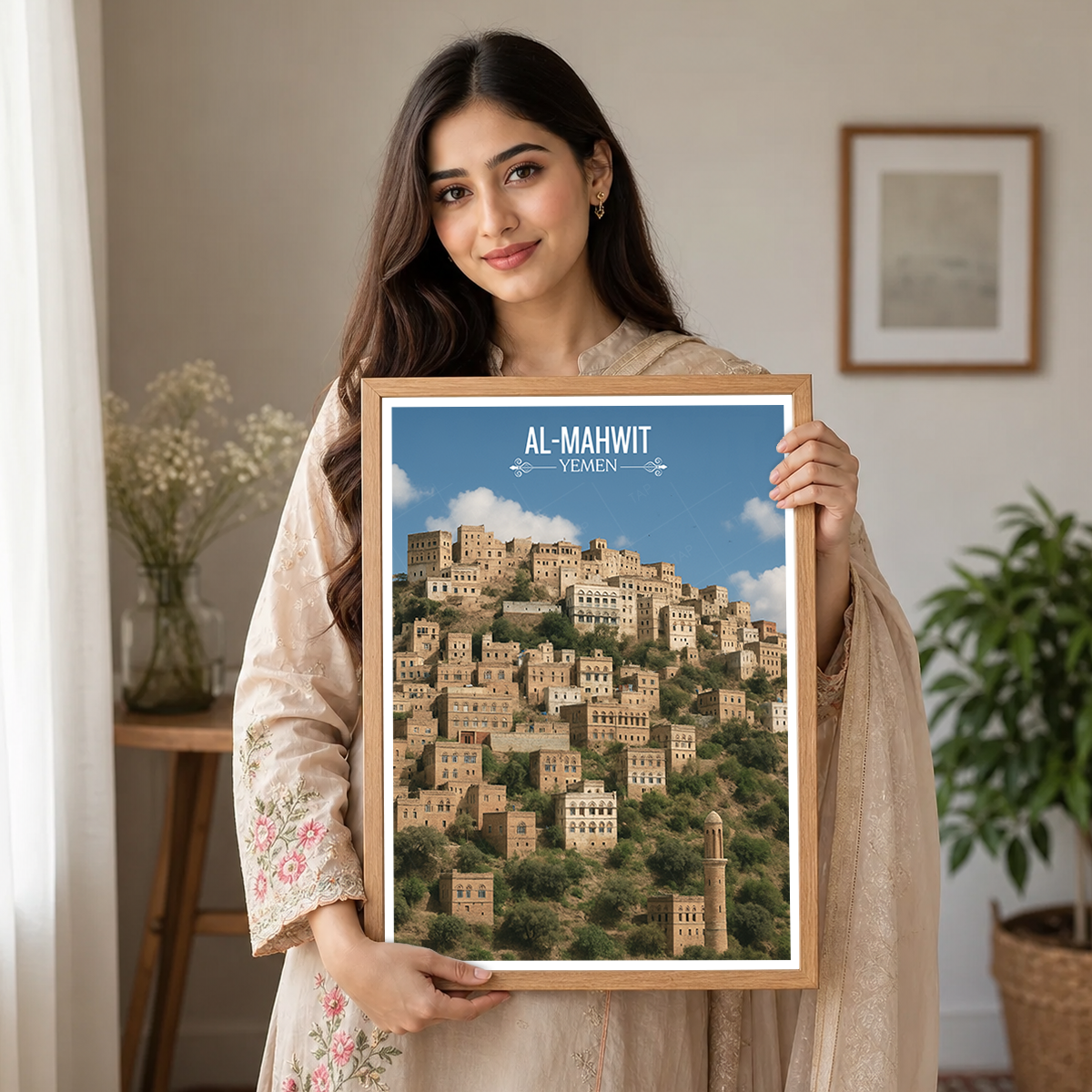 Al-Mahwit Mountains - Yemen - Travel Wall Art Print - Art Print - Travel Art Poster