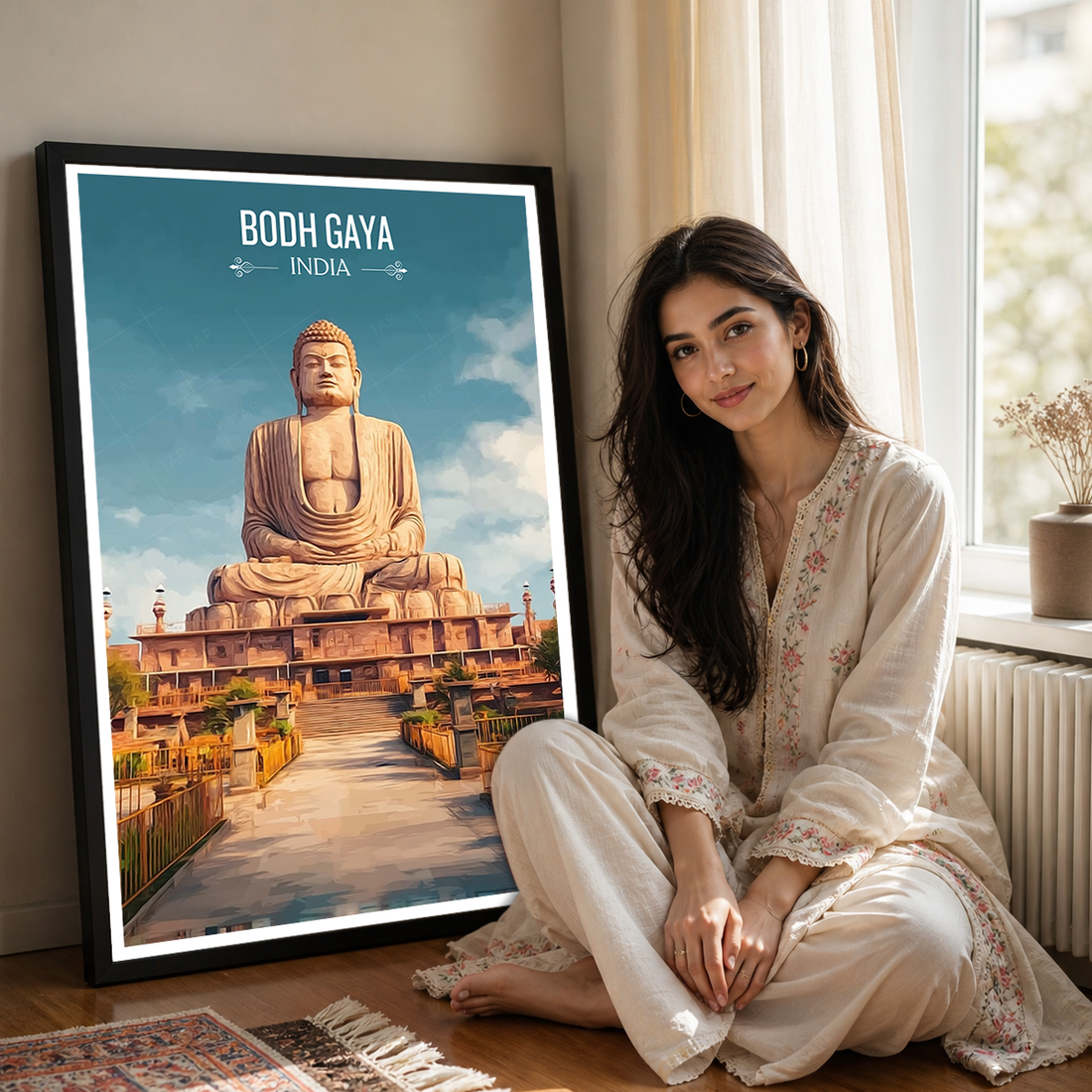 Bodh Gaya: The Sacred Heart of Buddhism and Why It Belongs on Your Wall