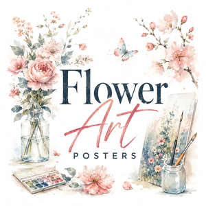 Flower Art Posters