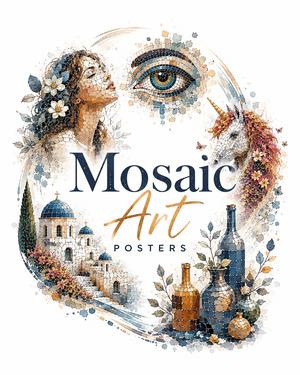 Mosaic Art Posters