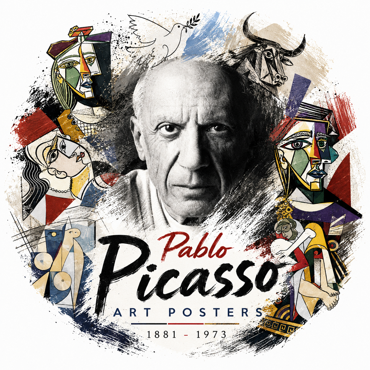 Pablo Picasso Cubist Art Posters & Prints | Travel Art Posters