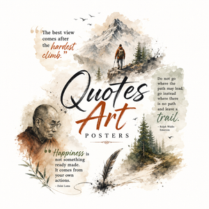 Quotes Art Posters