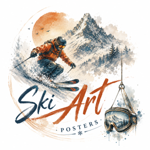 Ski Art Posters