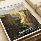 Anbar Valley - Sari Pul - Afghanistan - Travel Wall Art Print - Art Print - Travel Art Poster