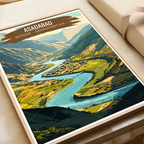 Asadabad - Kunar - Afghanistan - Travel Wall Art Print - Art Print - Travel Art Poster