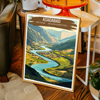 Asadabad - Kunar - Afghanistan - Travel Wall Art Print - Art Print - Travel Art Poster